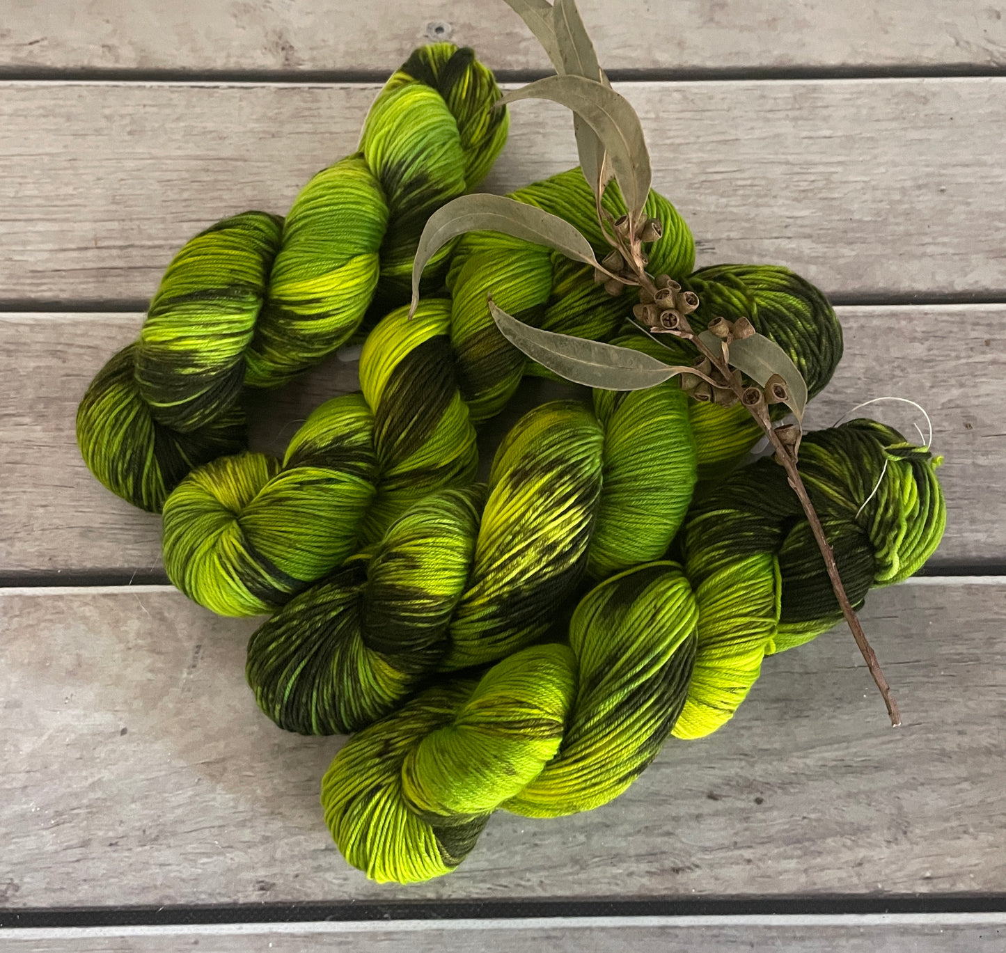 Flight Risk New- ooak - 4 ply merino/ nylon sock yarn- Darjeeling