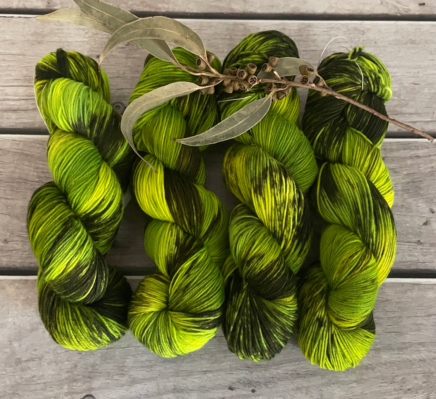 Flight Risk New- ooak - 4 ply merino/ nylon sock yarn- Darjeeling