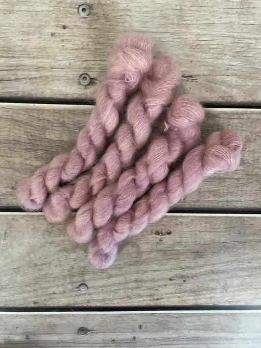 Soft Rose - 2 ply Silk / Mohair - Shui Yun