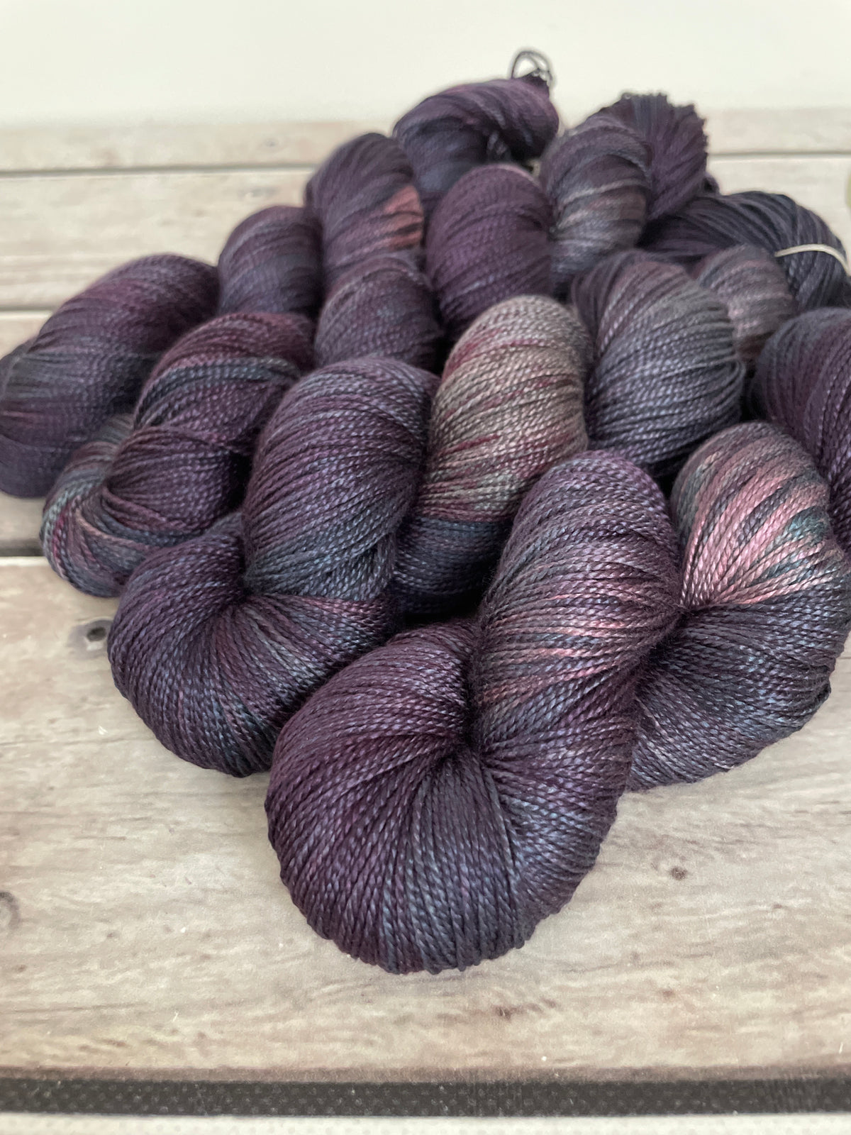 Twilight Grey - 4 Ply Mulberry Silk - Ginseng f