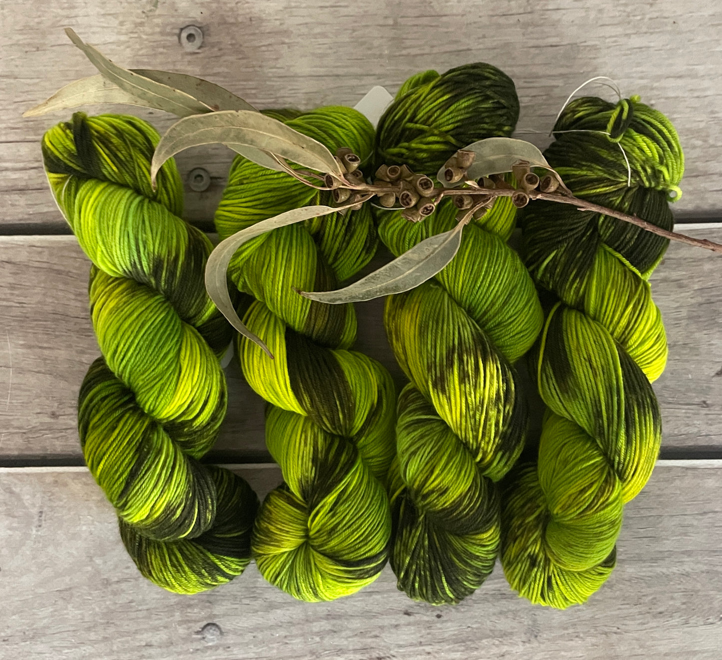 Flight Risk New- ooak - 4 ply merino/ nylon sock yarn- Darjeeling
