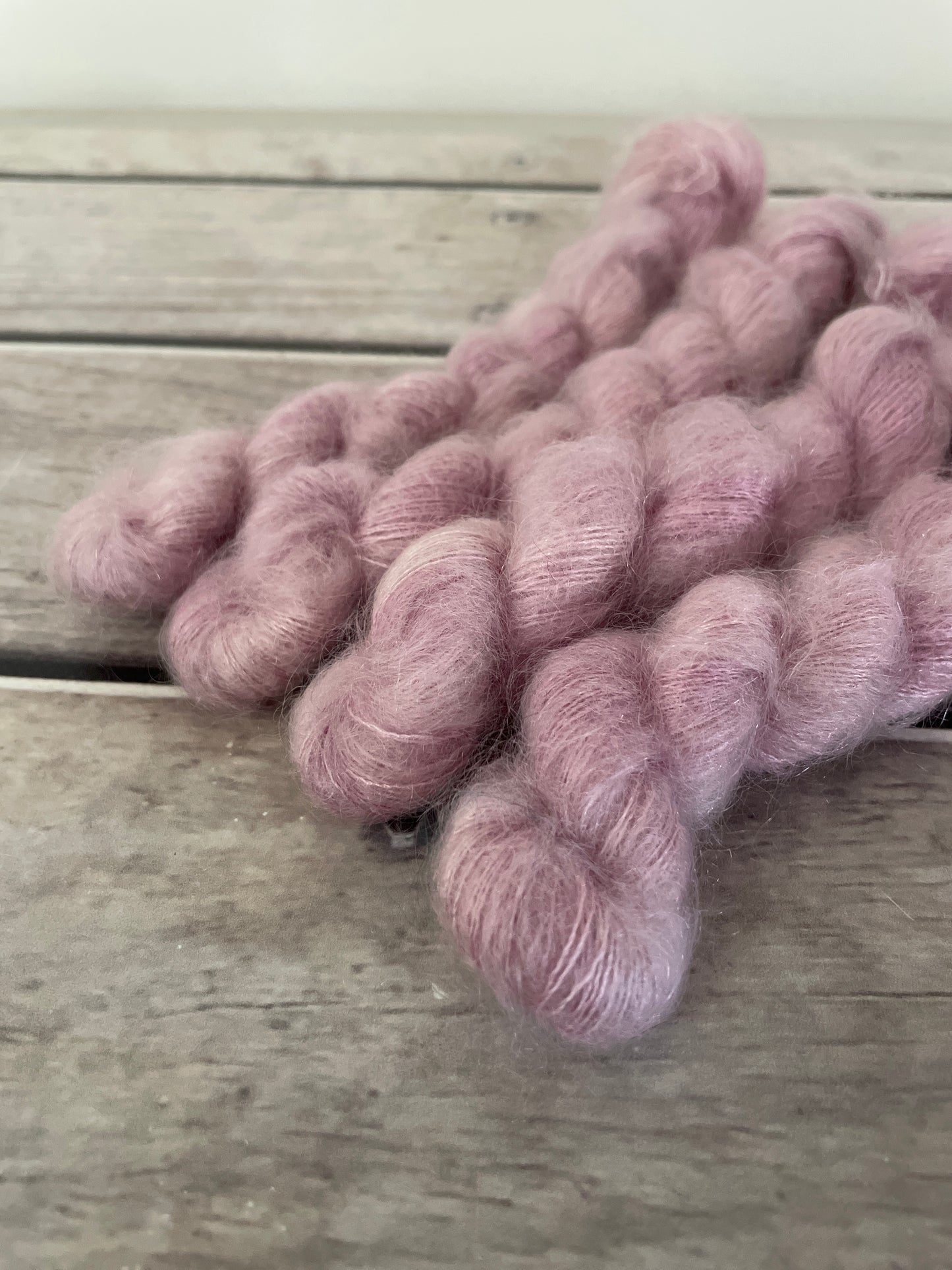 Soft Rose - 2 ply Silk / Mohair - Shui Yun