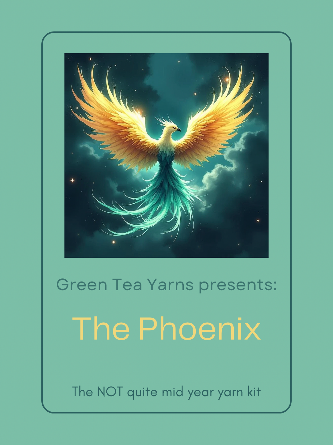 The Phoenix matching skein - Not Mid Year kit