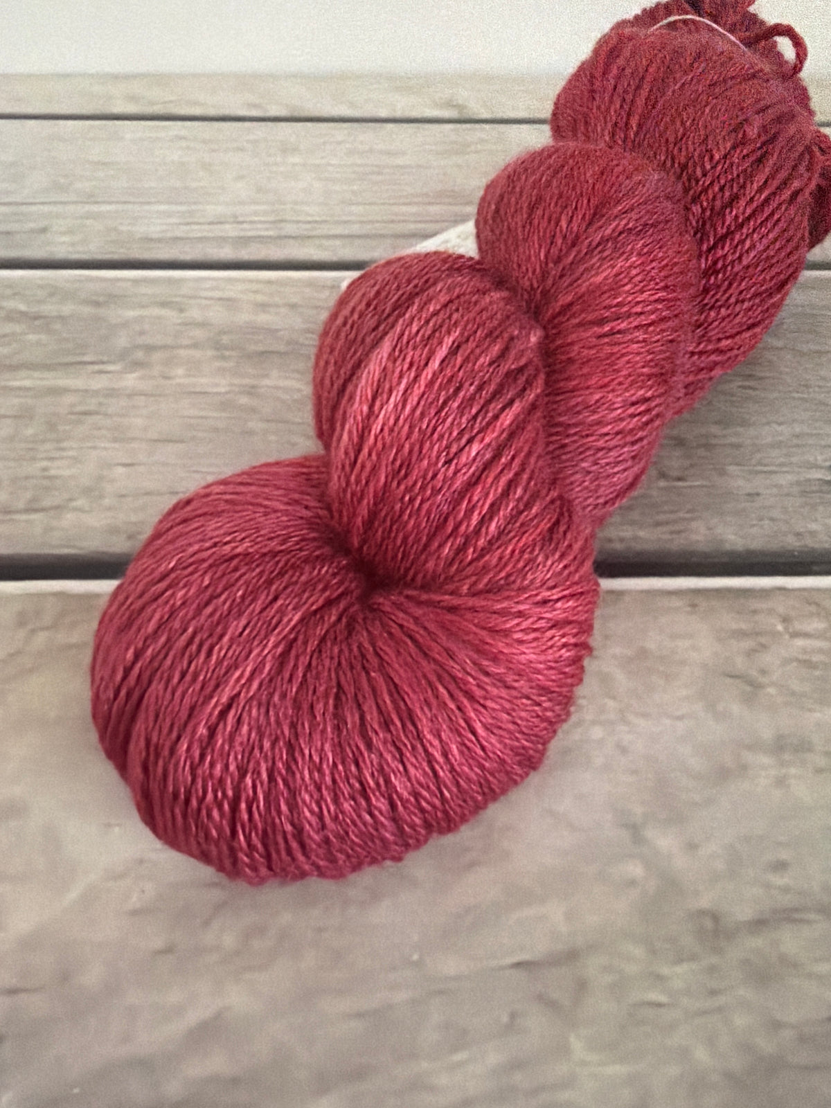Ming Red - 4 Ply Silk & Merino - Jasmine 4