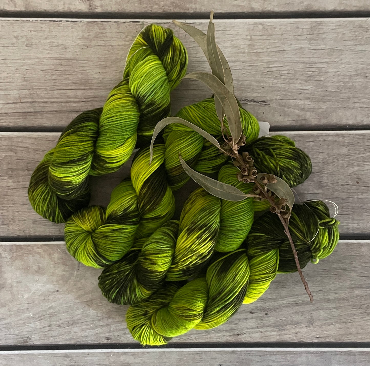 Flight Risk New- ooak - 4 ply merino/ nylon sock yarn- Darjeeling
