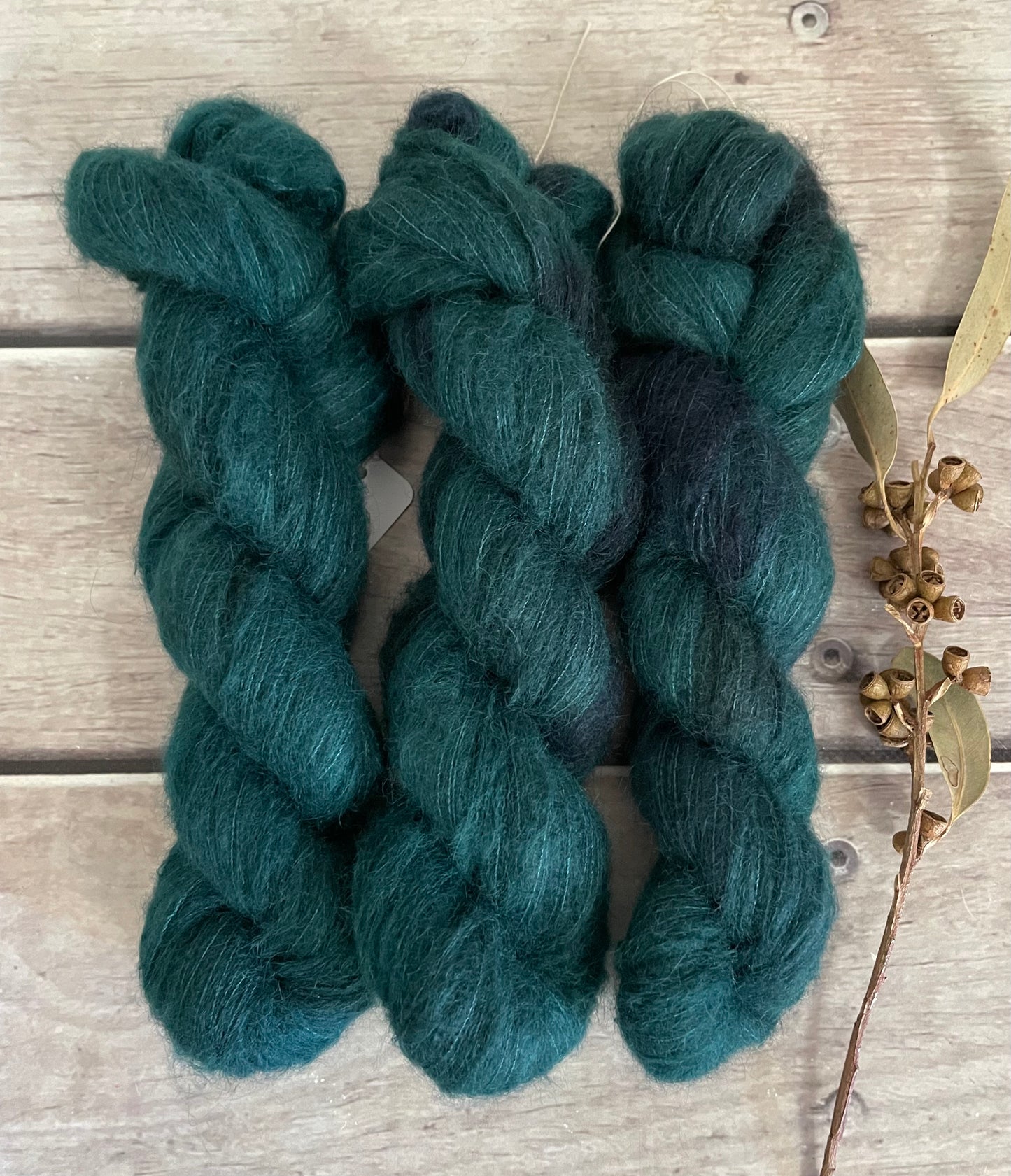 The Watchman - 2 ply Suri/merino fluff - Rosemary (Copy)
