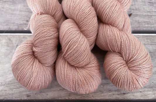 Rose Gold - Merino/silk - 2 Ply - Jasmine 2
