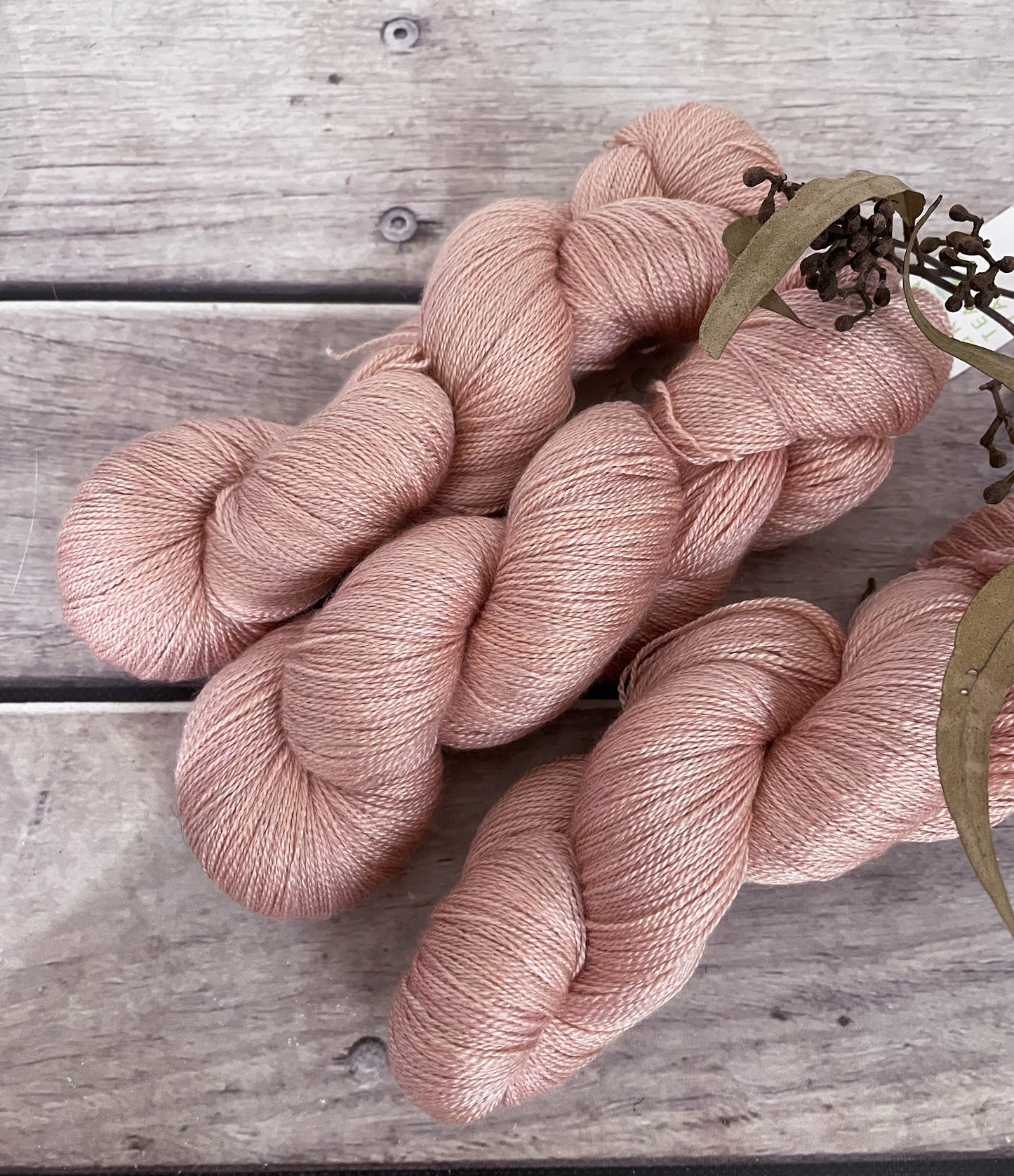 Rose Gold - Merino/silk - 2 Ply - Jasmine 2