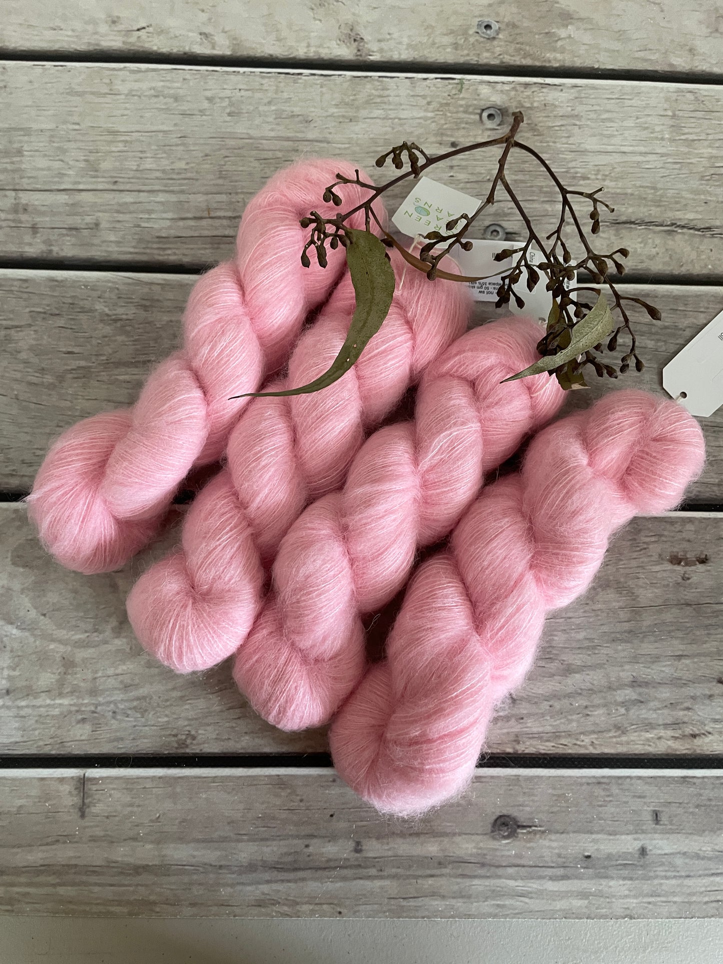 China Doll - 2 ply Suri/merino fluff - Rosemary