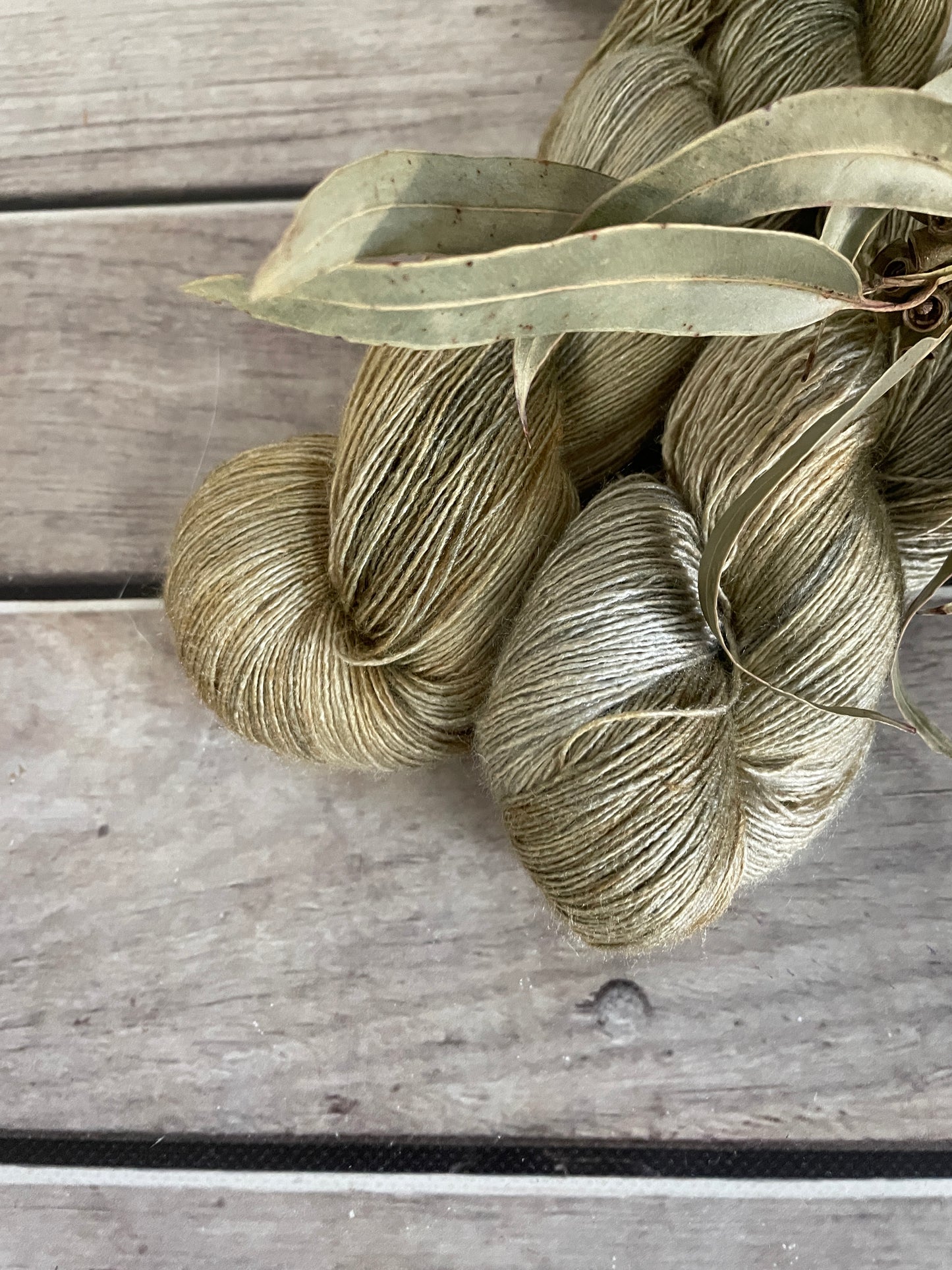Old Gold - lace weight Tussah silk - Ujicha
