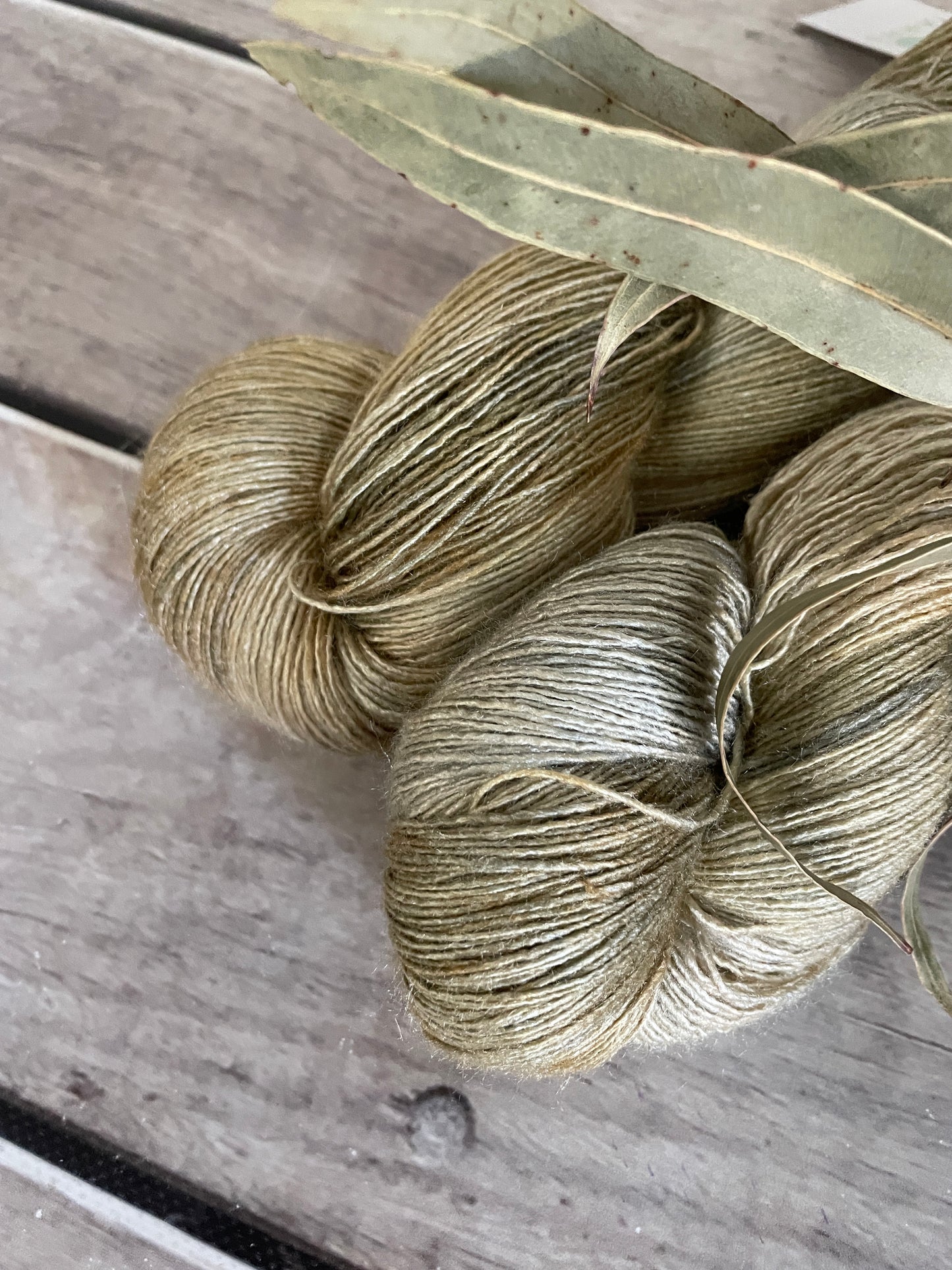 Old Gold - lace weight Tussah silk - Ujicha