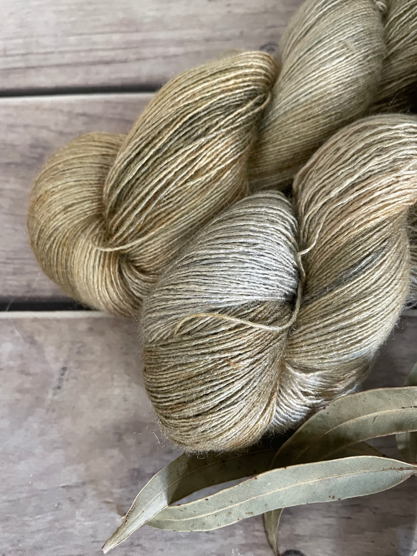 Old Gold - lace weight Tussah silk - Ujicha