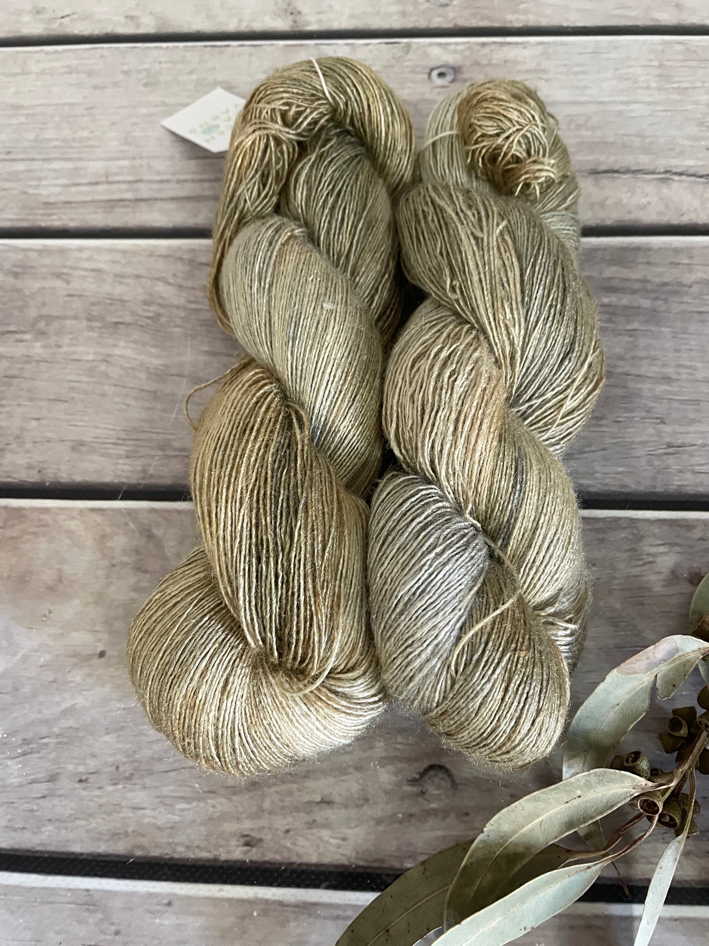 Old Gold - lace weight Tussah silk - Ujicha