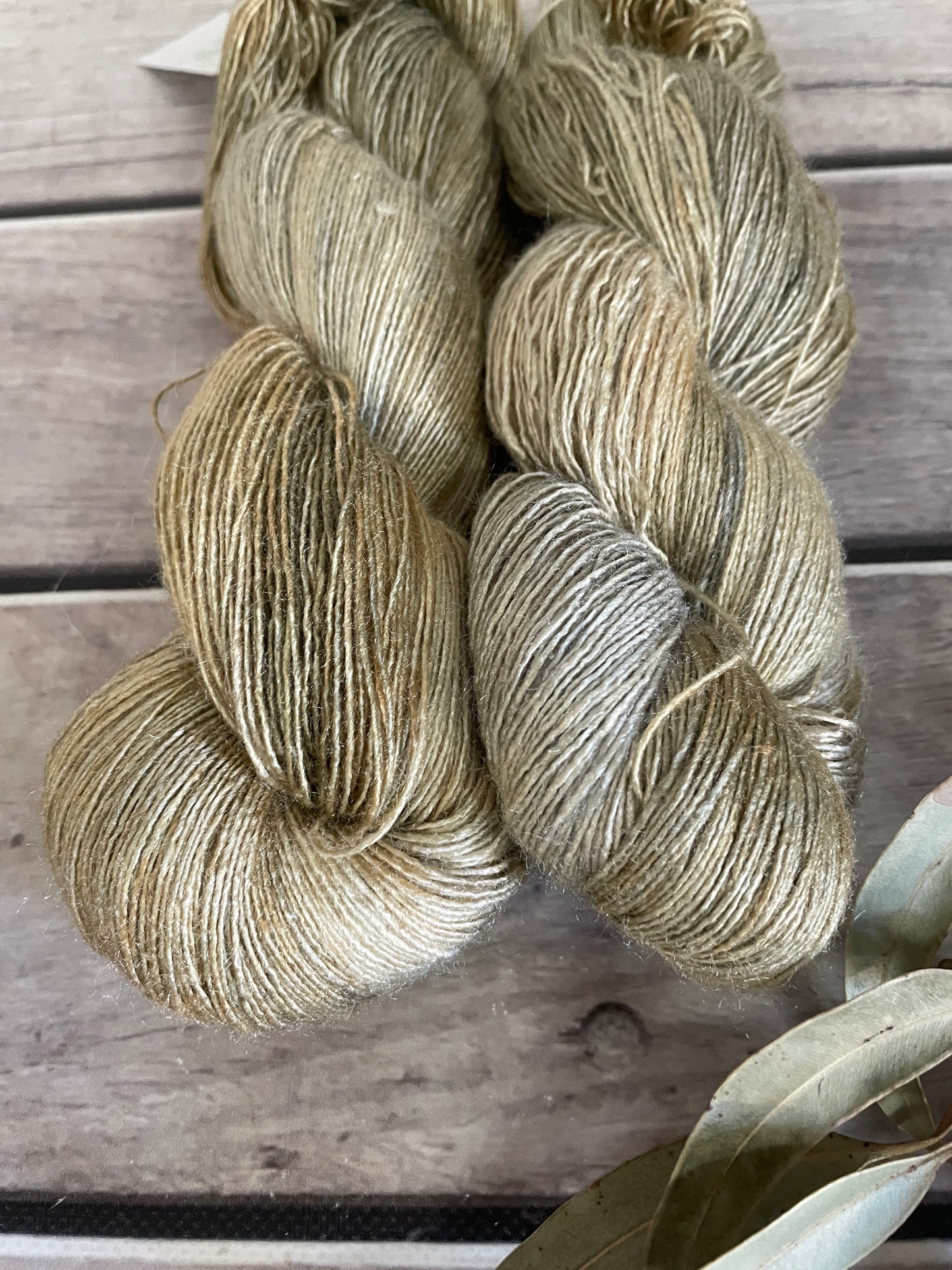 Old Gold - lace weight Tussah silk - Ujicha