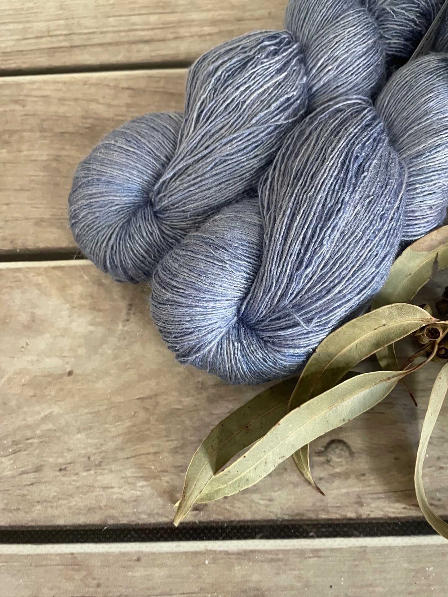 Periwinkle - lace weight Tussah silk - Ujicha