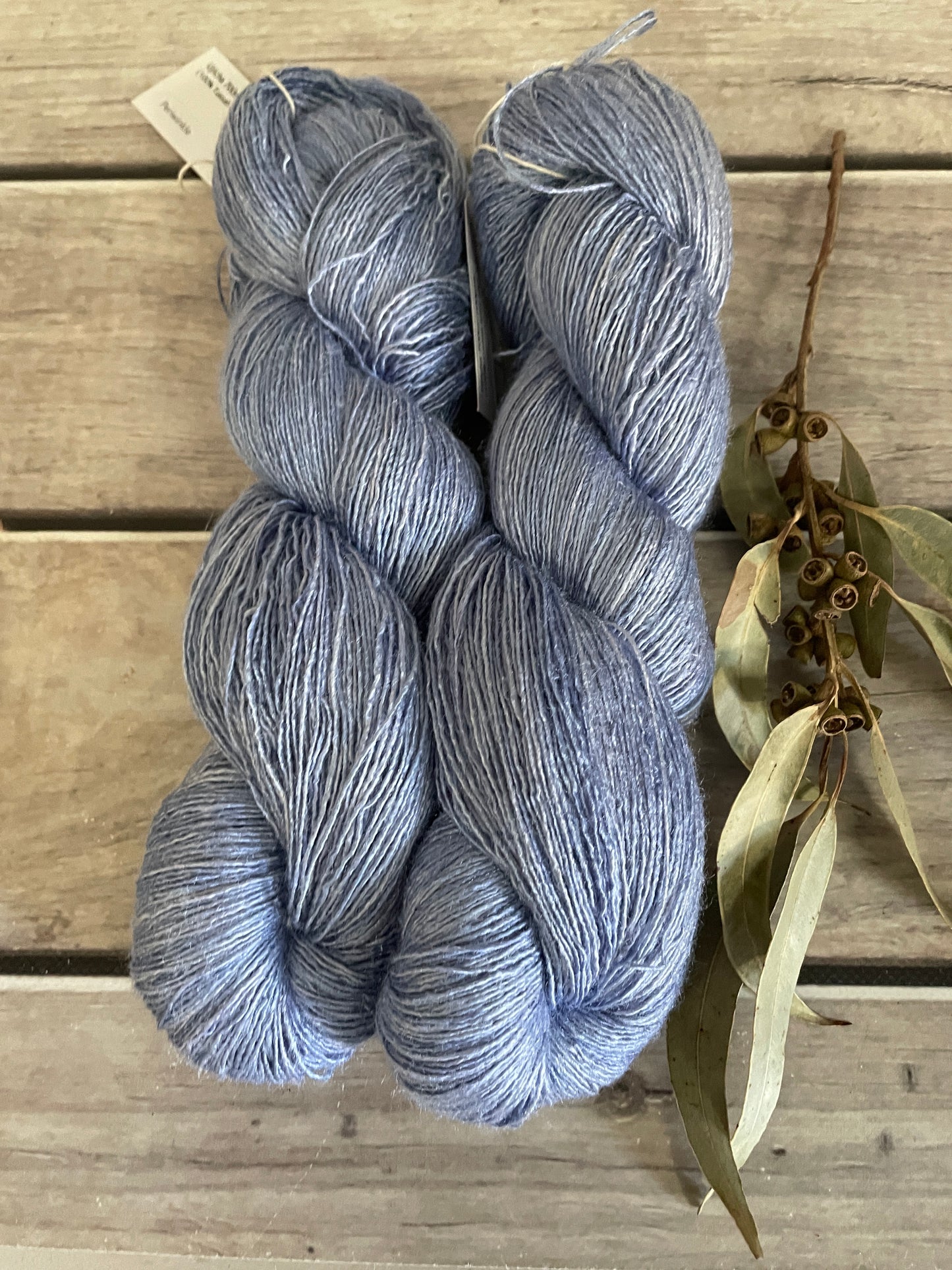 Periwinkle - lace weight Tussah silk - Ujicha