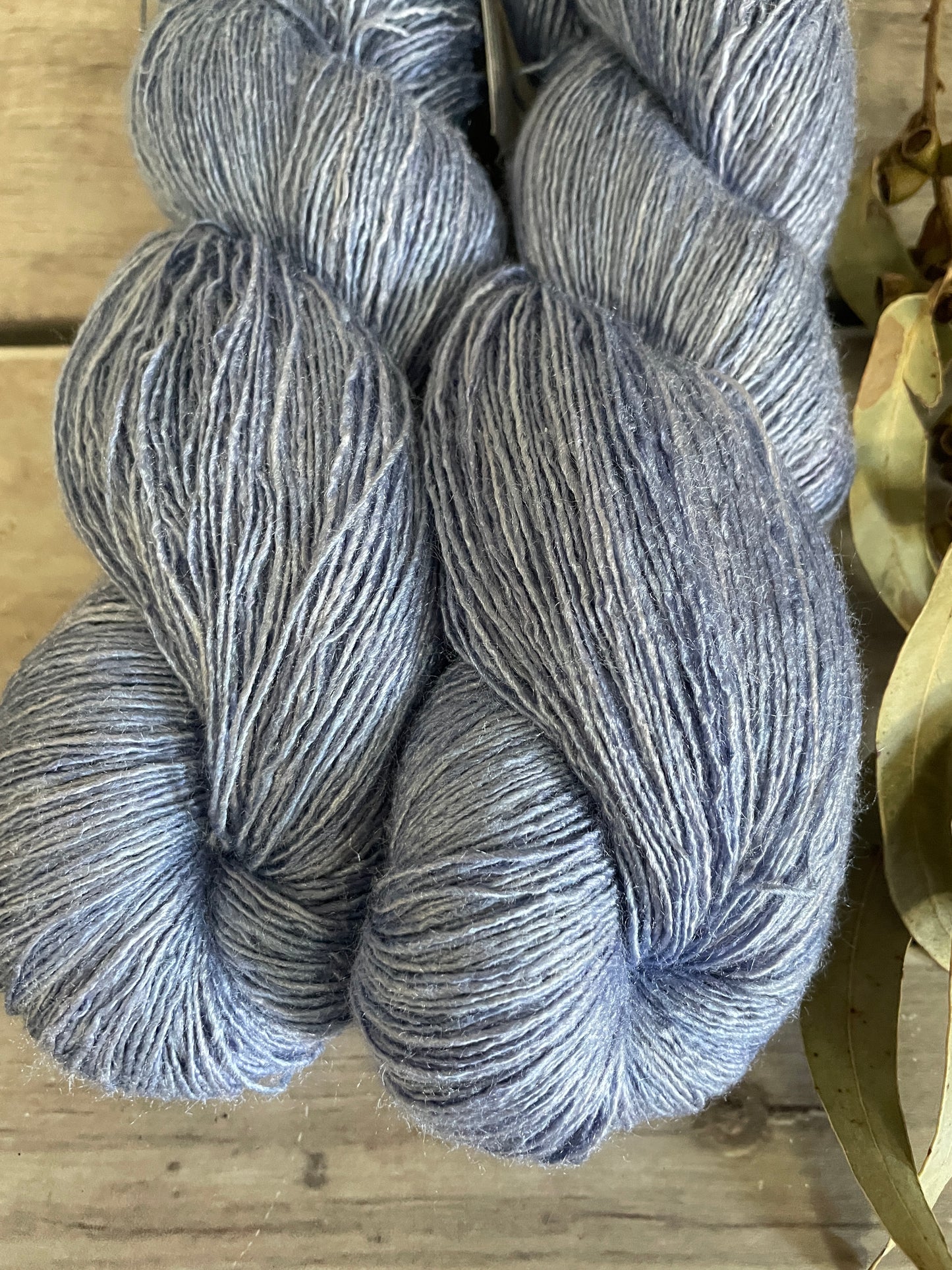 Periwinkle - lace weight Tussah silk - Ujicha
