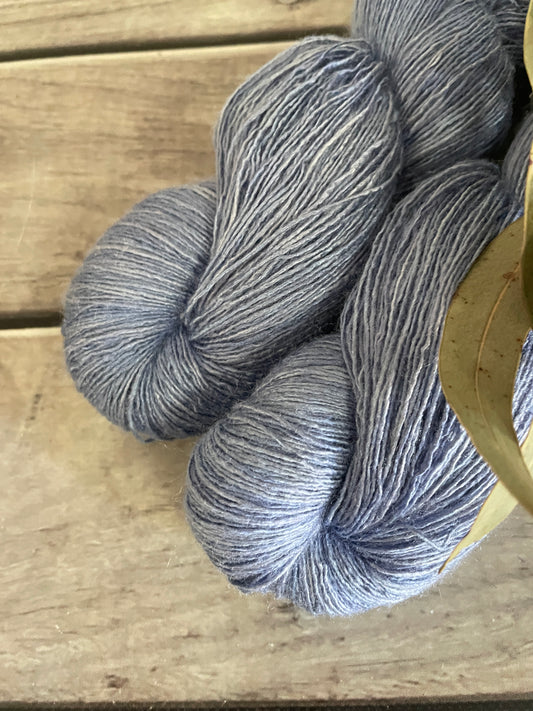Periwinkle - lace weight Tussah silk - Ujicha