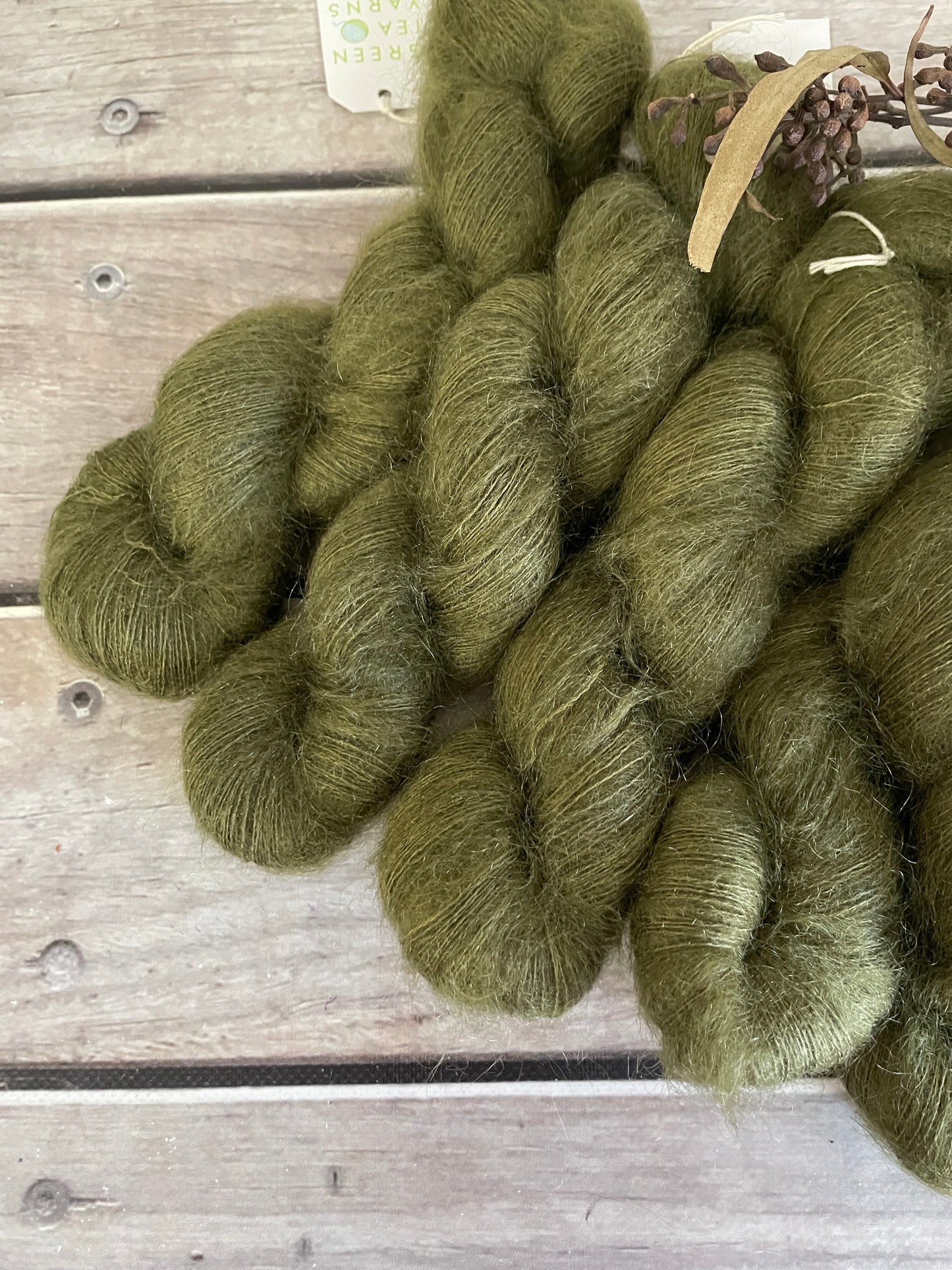 Banksia - 2 ply lace in Mohair and silk - Shui Yun