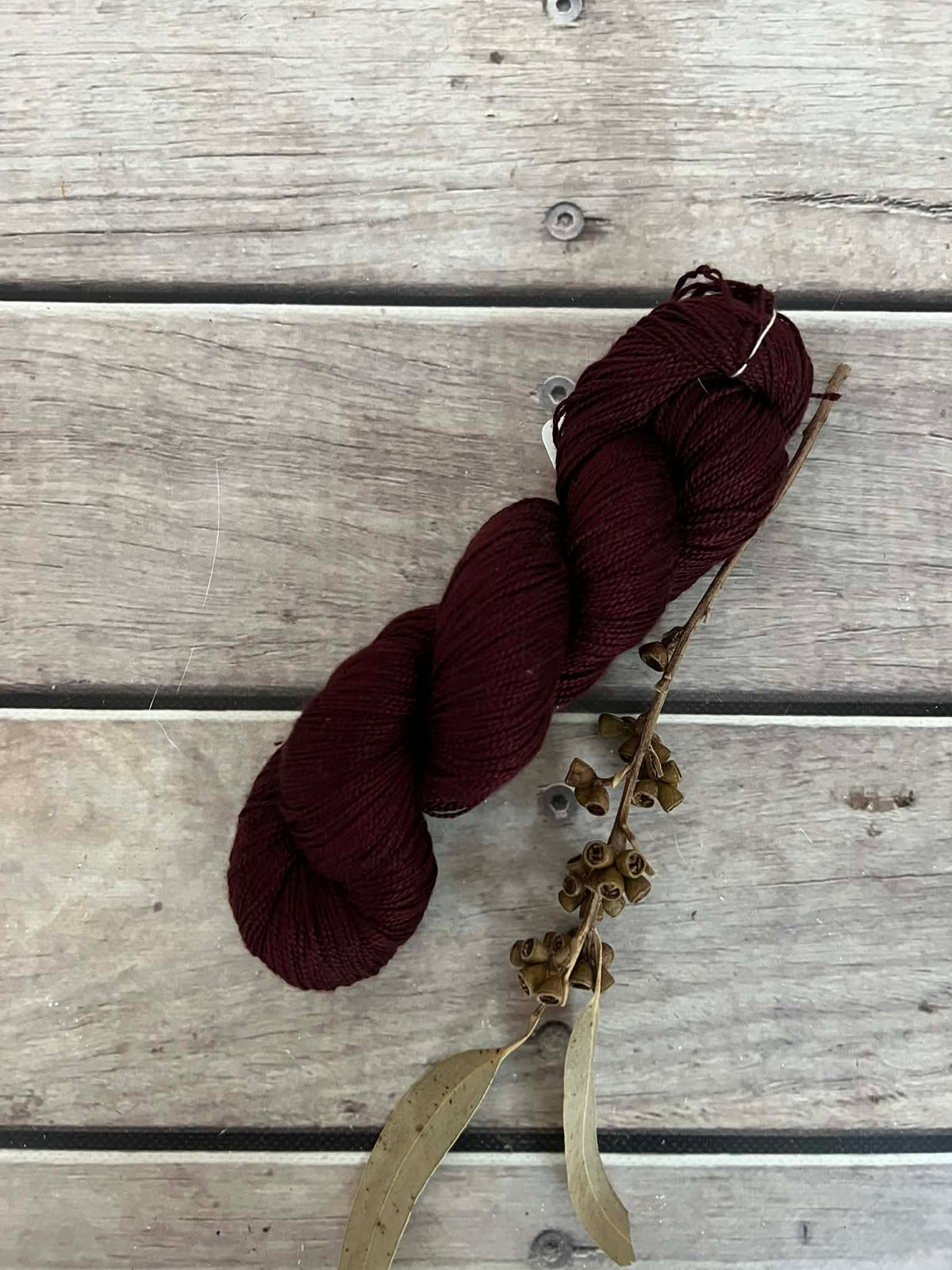 Dragons Blood - 4 ply pure silk yarn - Ginseng f