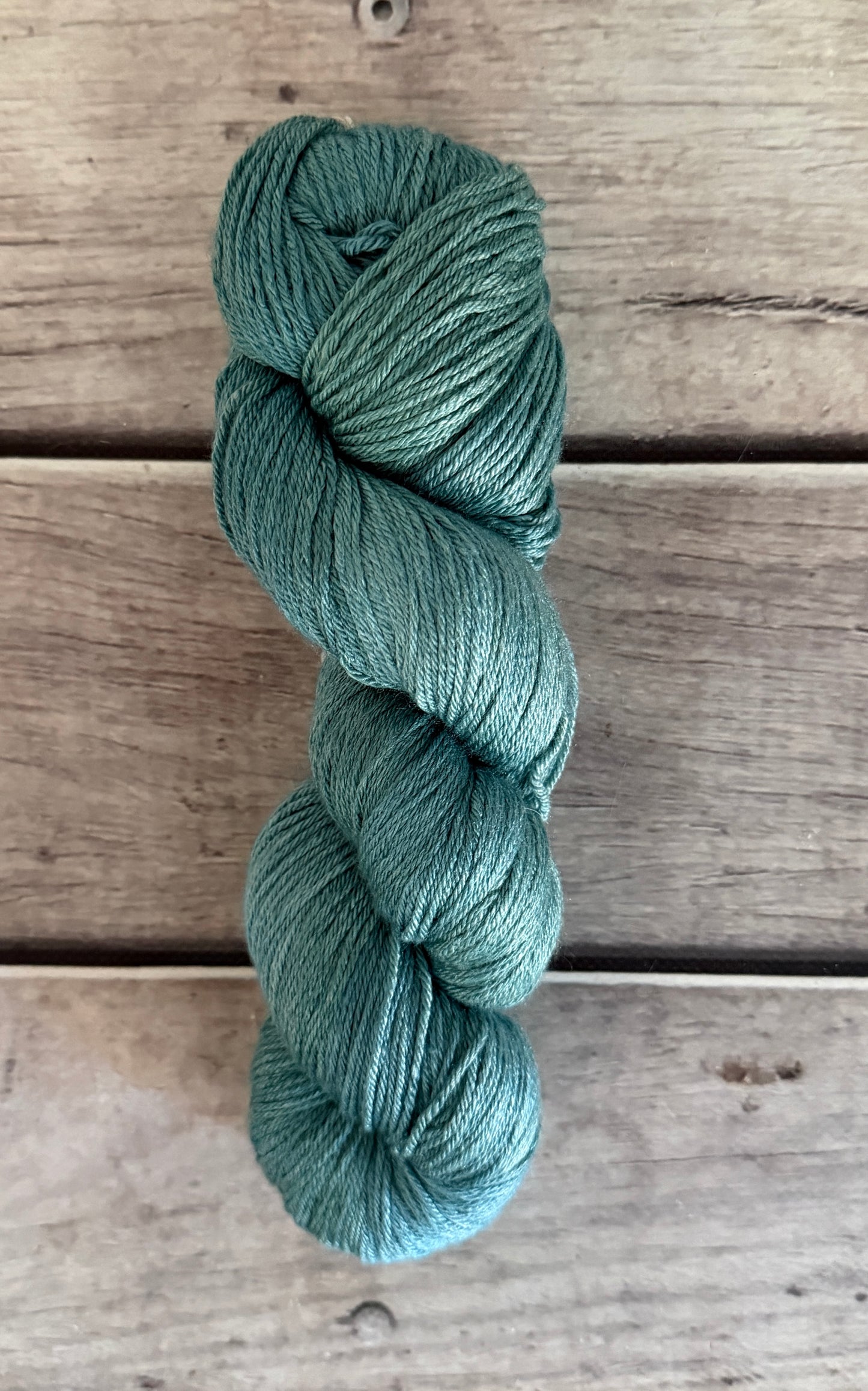 Phoenix #9 - 5 ply silk and merino - Jasmine 4