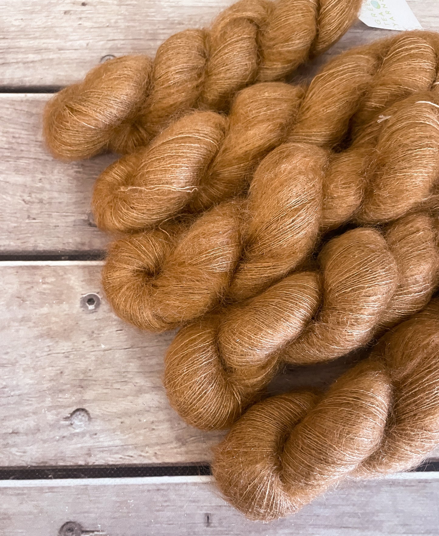 Bronze - 2 ply lace in Mohair and silk - Shui Yun