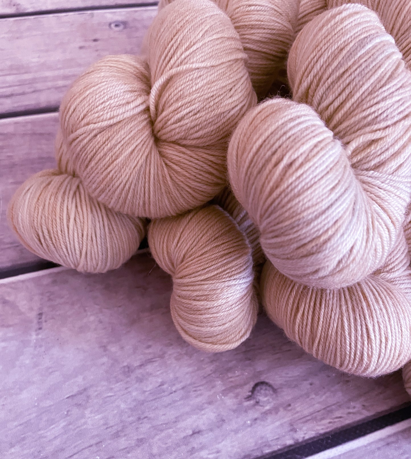 A Romp in the Hay - merino/ nylon sock yarn - Darjeeling