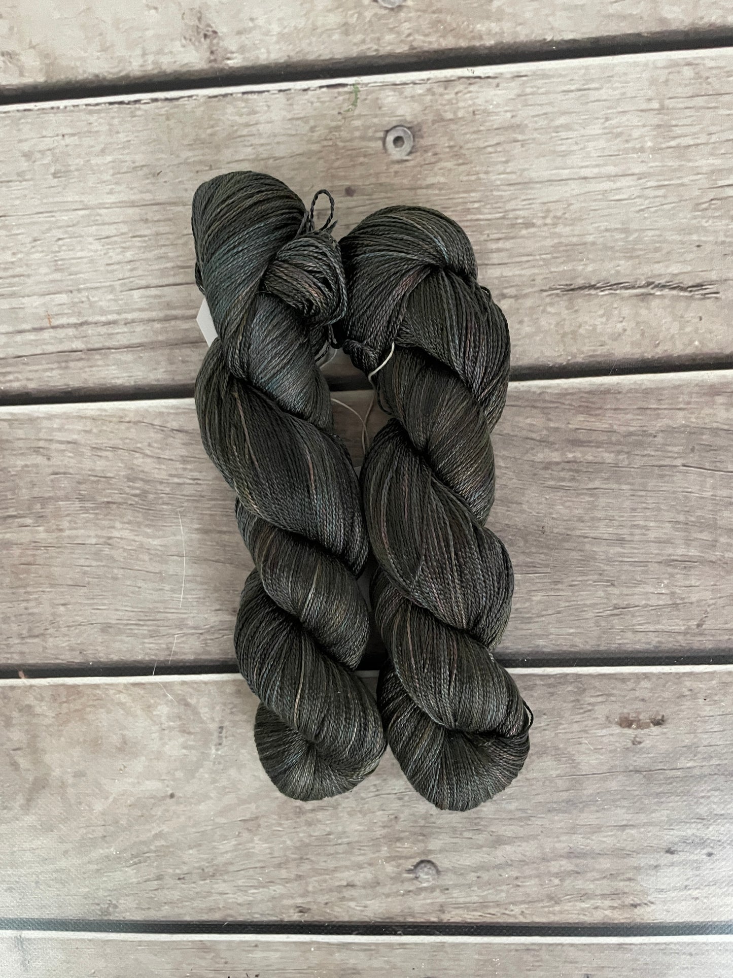 Twilight Grey - 3 Ply Mulberry Silk - Ginseng hl