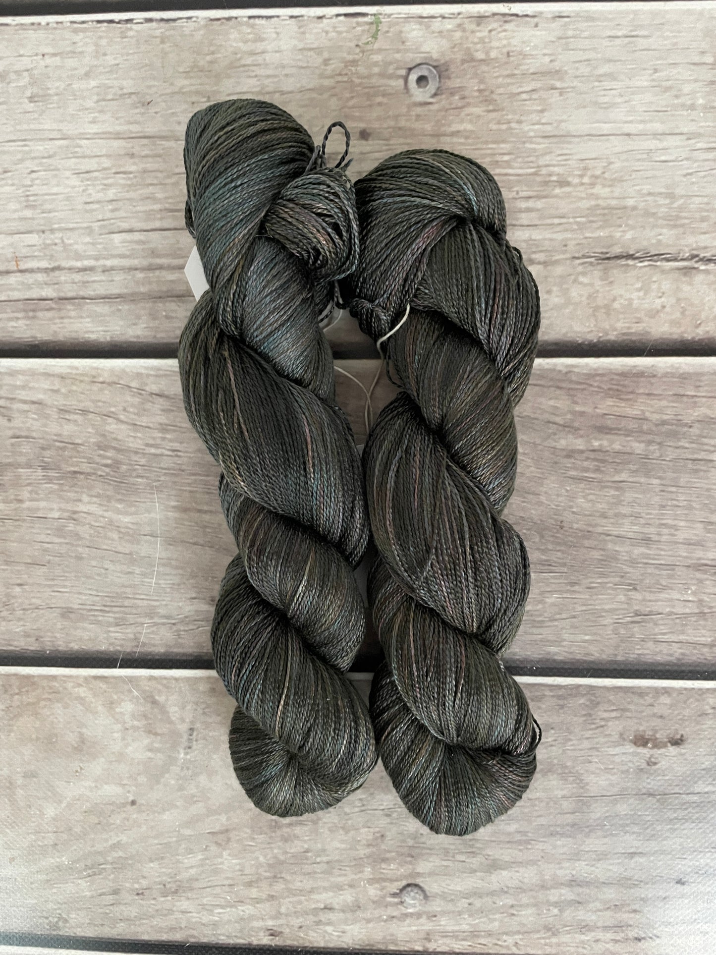 Twilight Grey - 3 Ply Mulberry Silk - Ginseng hl
