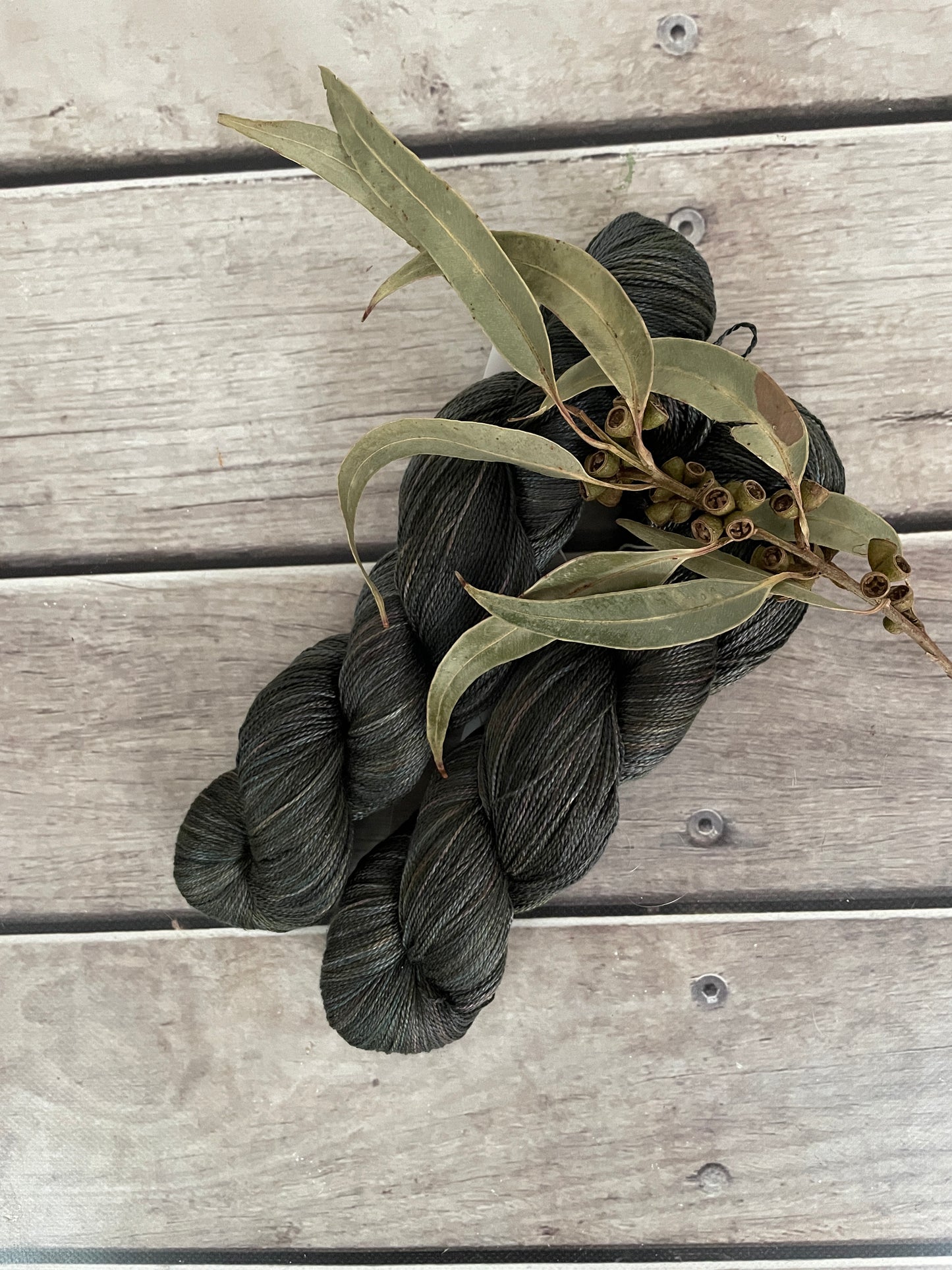 Twilight Grey - 3 Ply Mulberry Silk - Ginseng hl