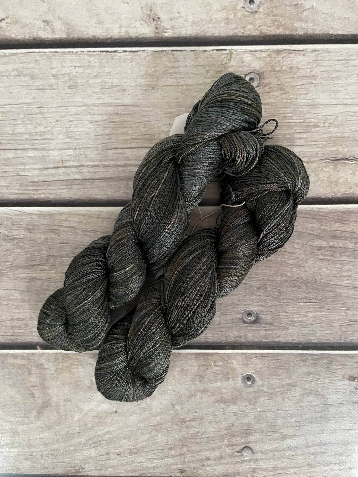 Twilight Grey - 3 Ply Mulberry Silk - Ginseng hl