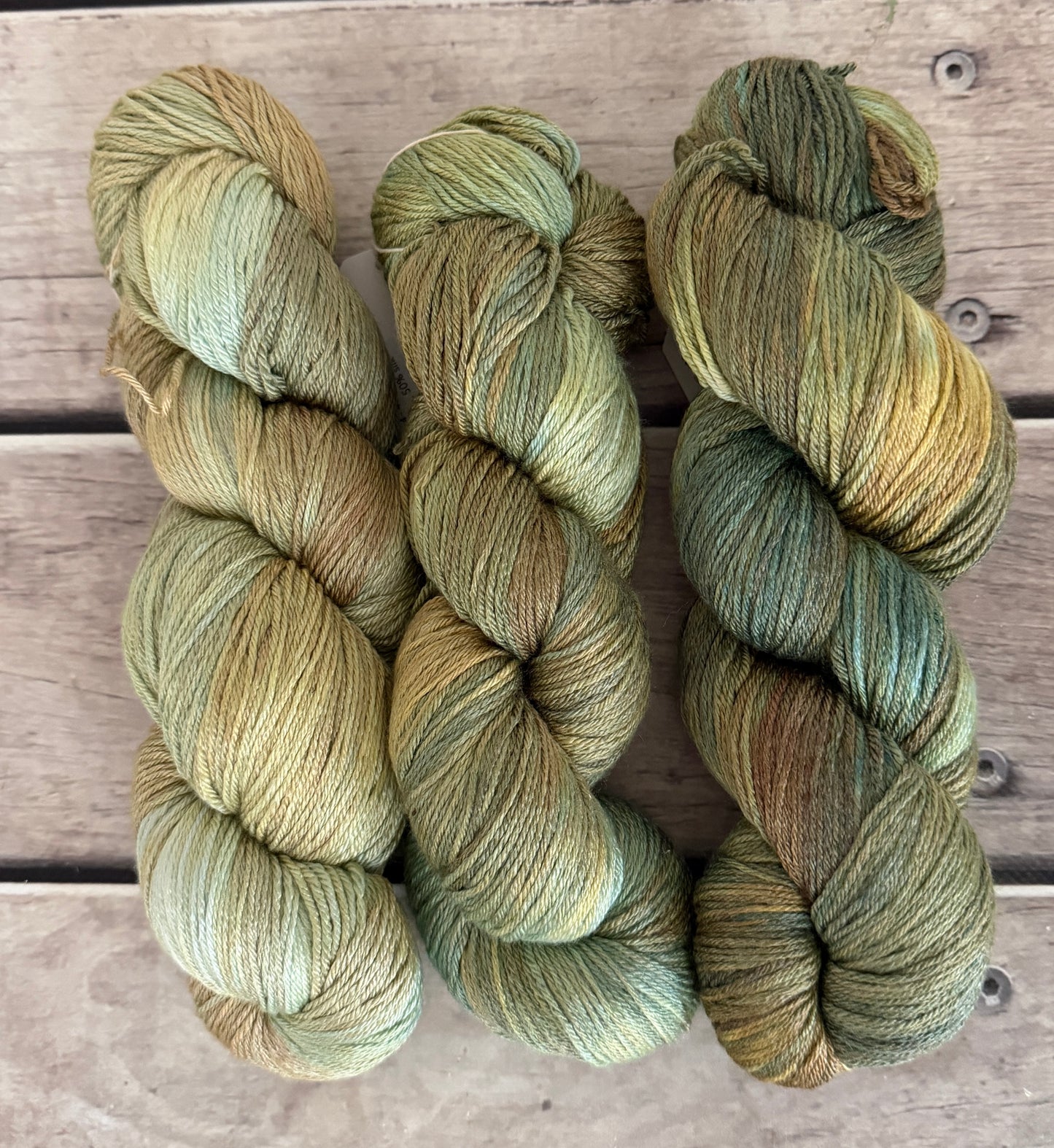 The Mermaids Tale fade : Jasmine 4 merino/silk