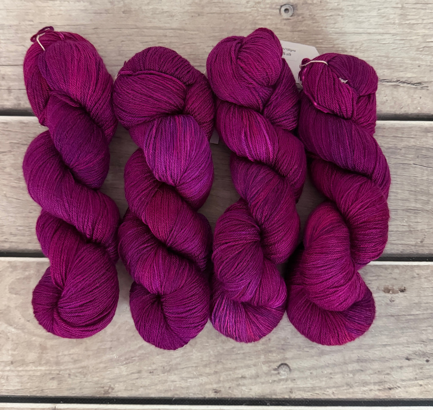 Wild Orchid - 4ply/fingering - silk/merino yarn - Jasmine 4