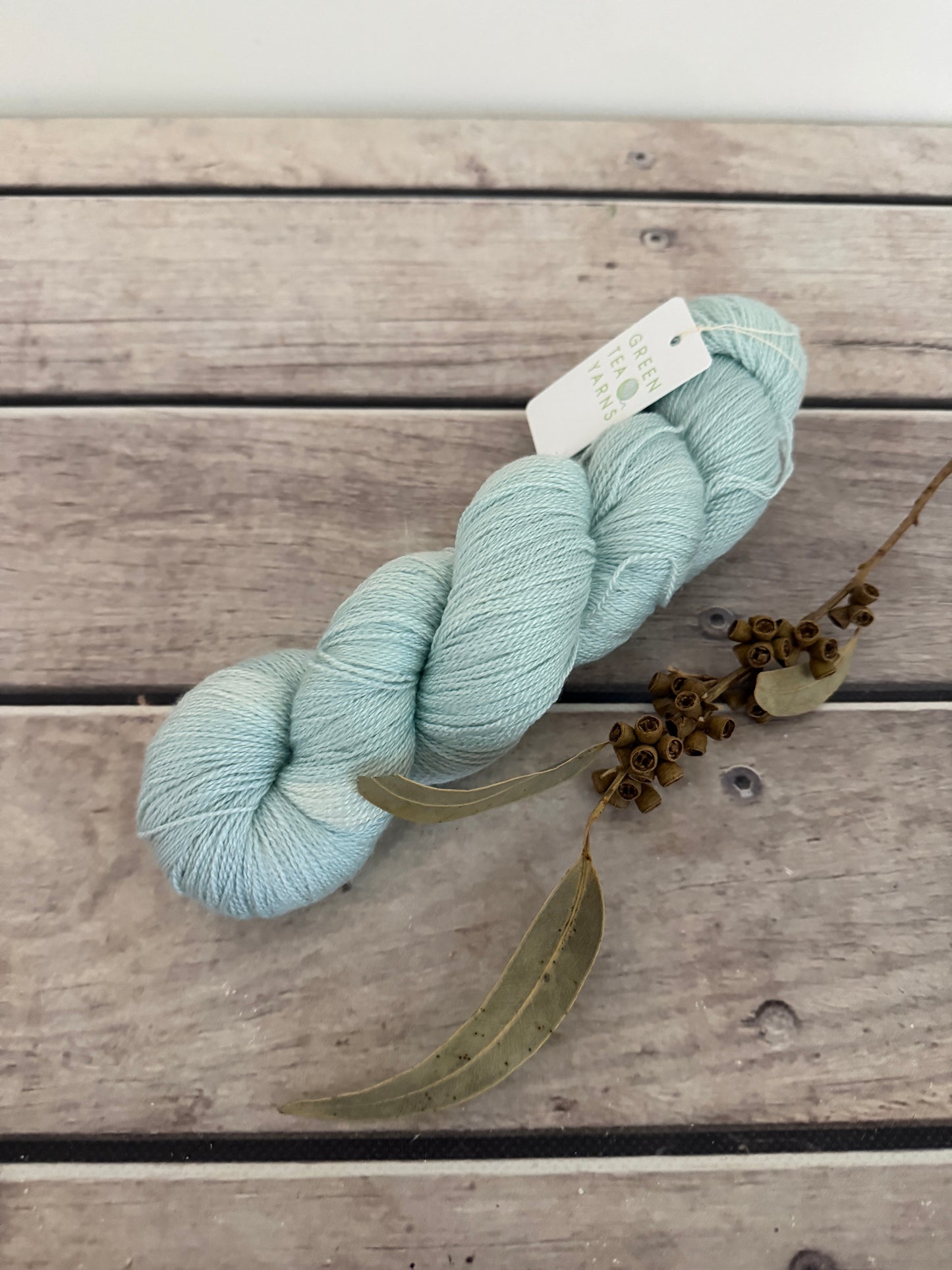 Sea Mist OB - 2 ply/lace - silk/merino - Jasmine 2