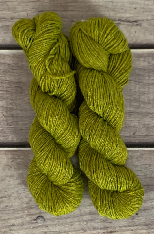 Lichen - 8 ply merino/silk/yak - Masala 8