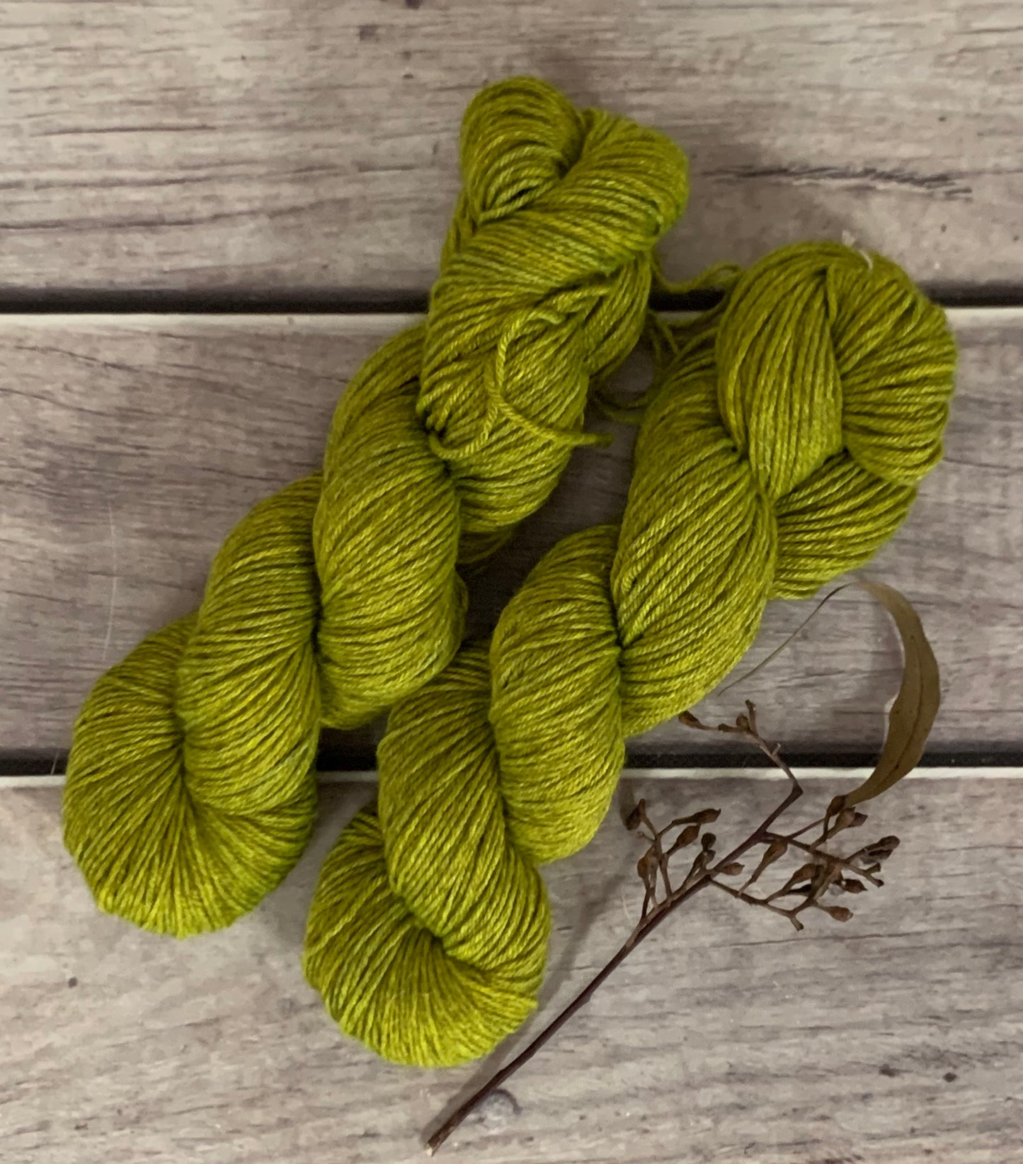Lichen - 8 ply merino/silk/yak - Masala 8