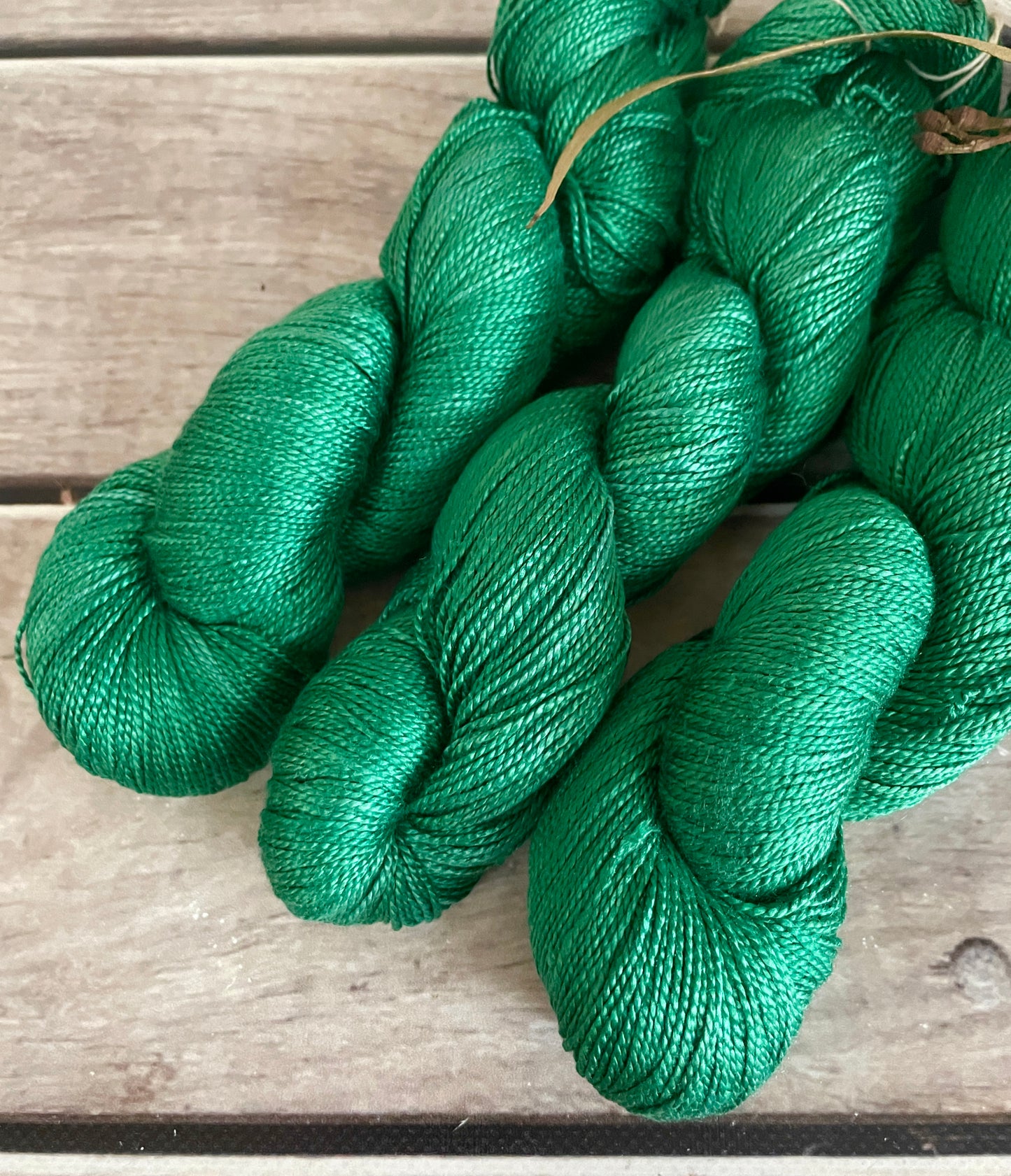Emerald Bay - 4 ply silk - Ginseng f
