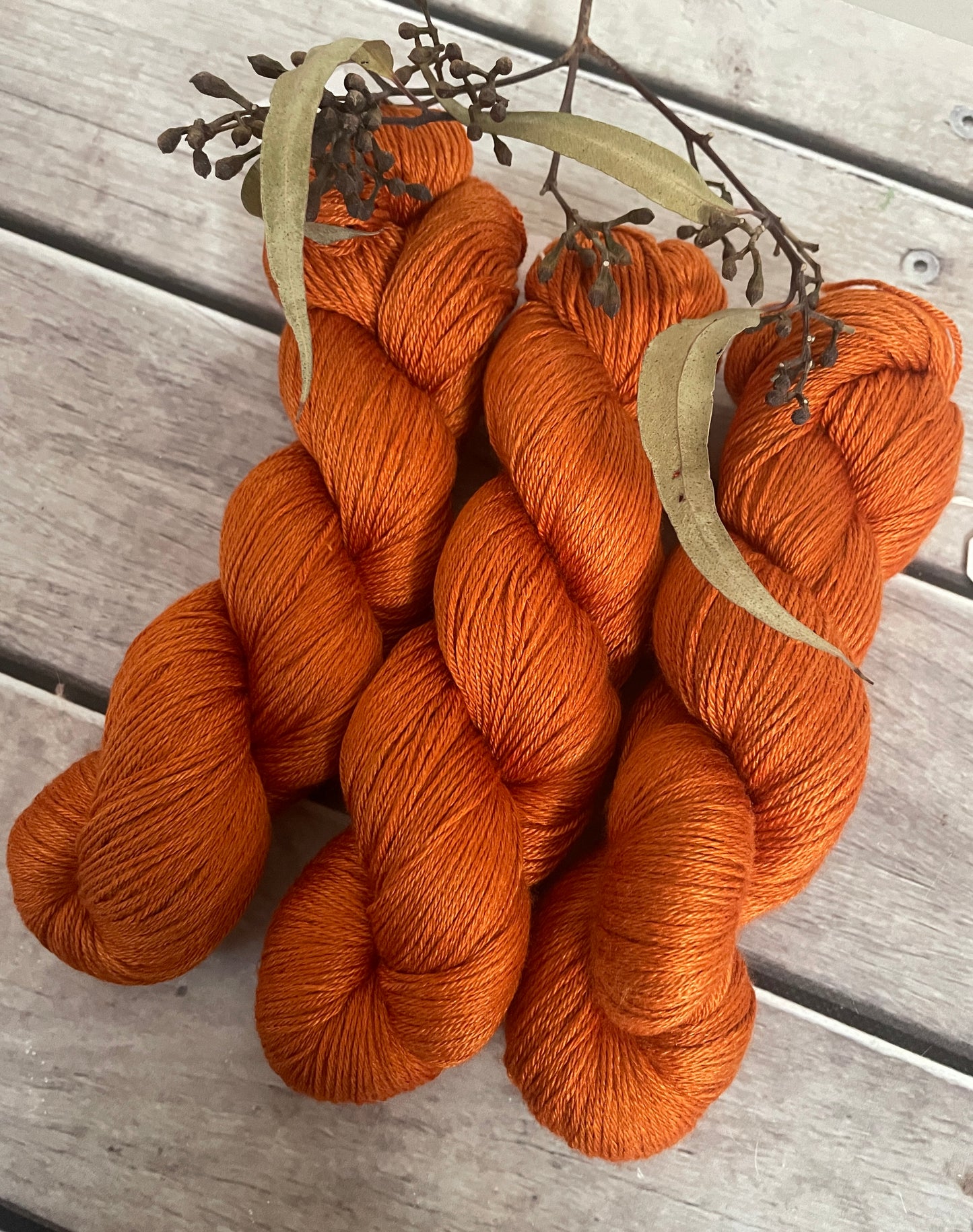 Tamarind Sunset - 4ply/fingering - silk and merino - Jasmin 4