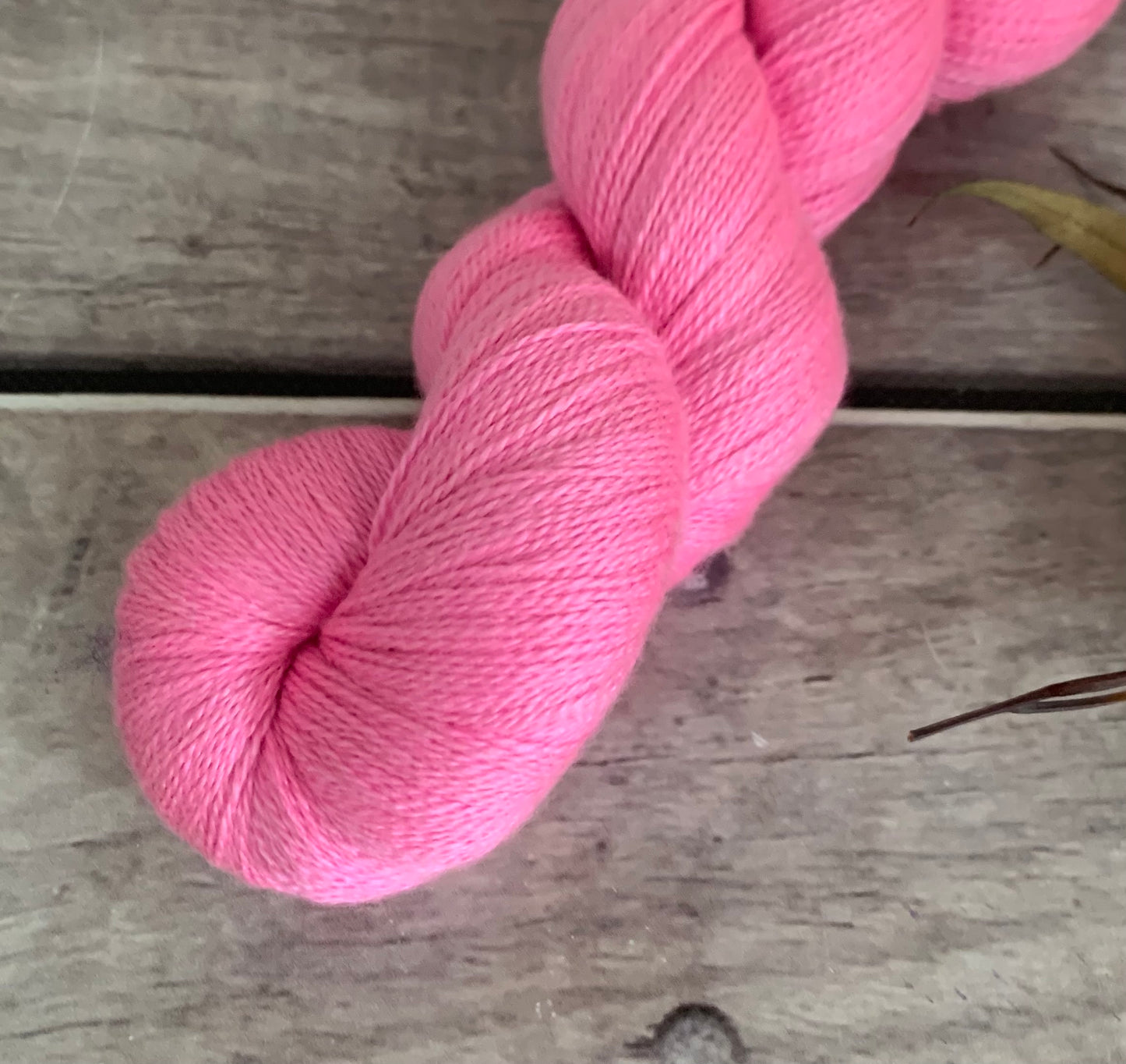 Pretty in Pink - 2 ply Silk and Merino - Sencha