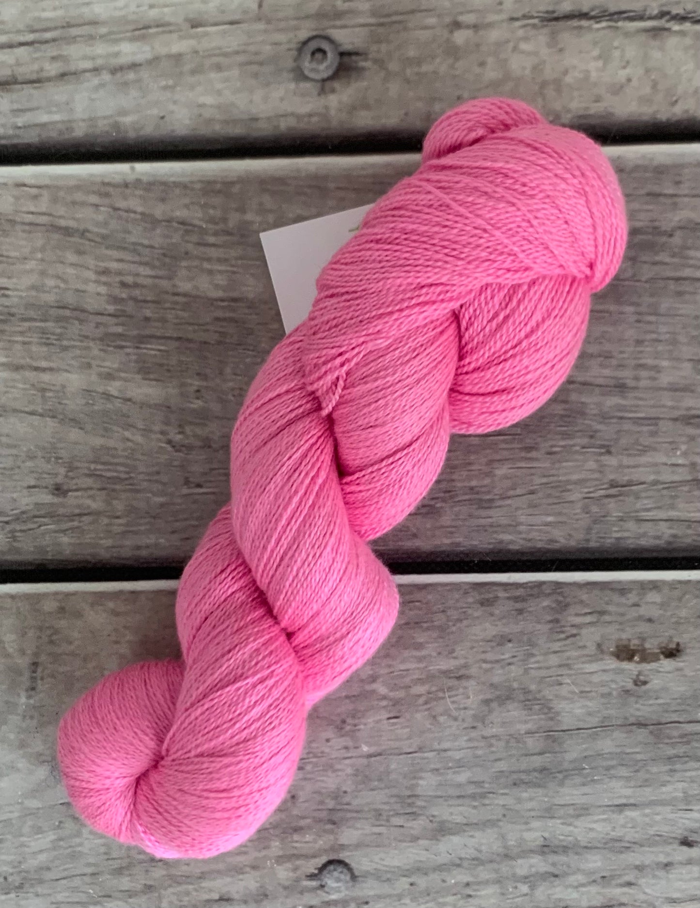 Pretty in Pink - 2 ply Silk and Merino - Sencha