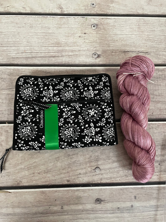 ChiaoGoo SPIN Needle set - 5" tips - Bamboo small Set - 2500 -S