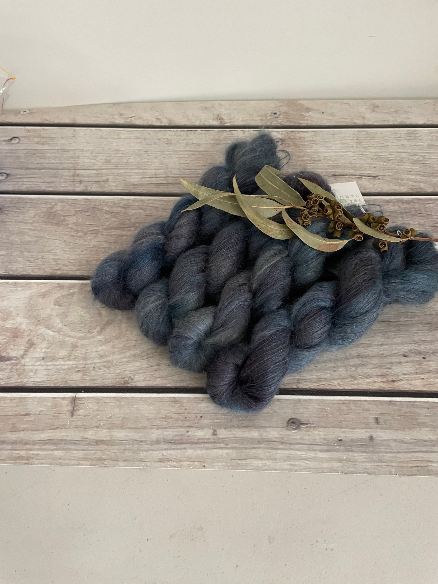 Twilight Grey - on Silk and Mohair - Shui Yun, 2 ply/laceweight