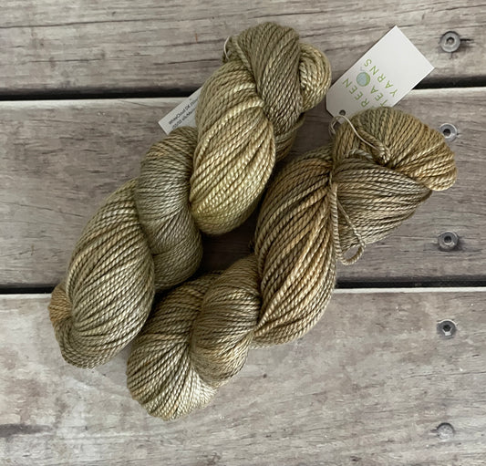 Old Gold - 8 ply silk and merino - White Cloud DK