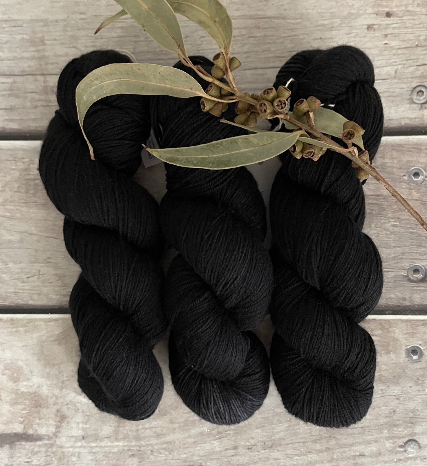 Roseate Emperor Moth #1 - Darjeeling sock yarn - 4 ply