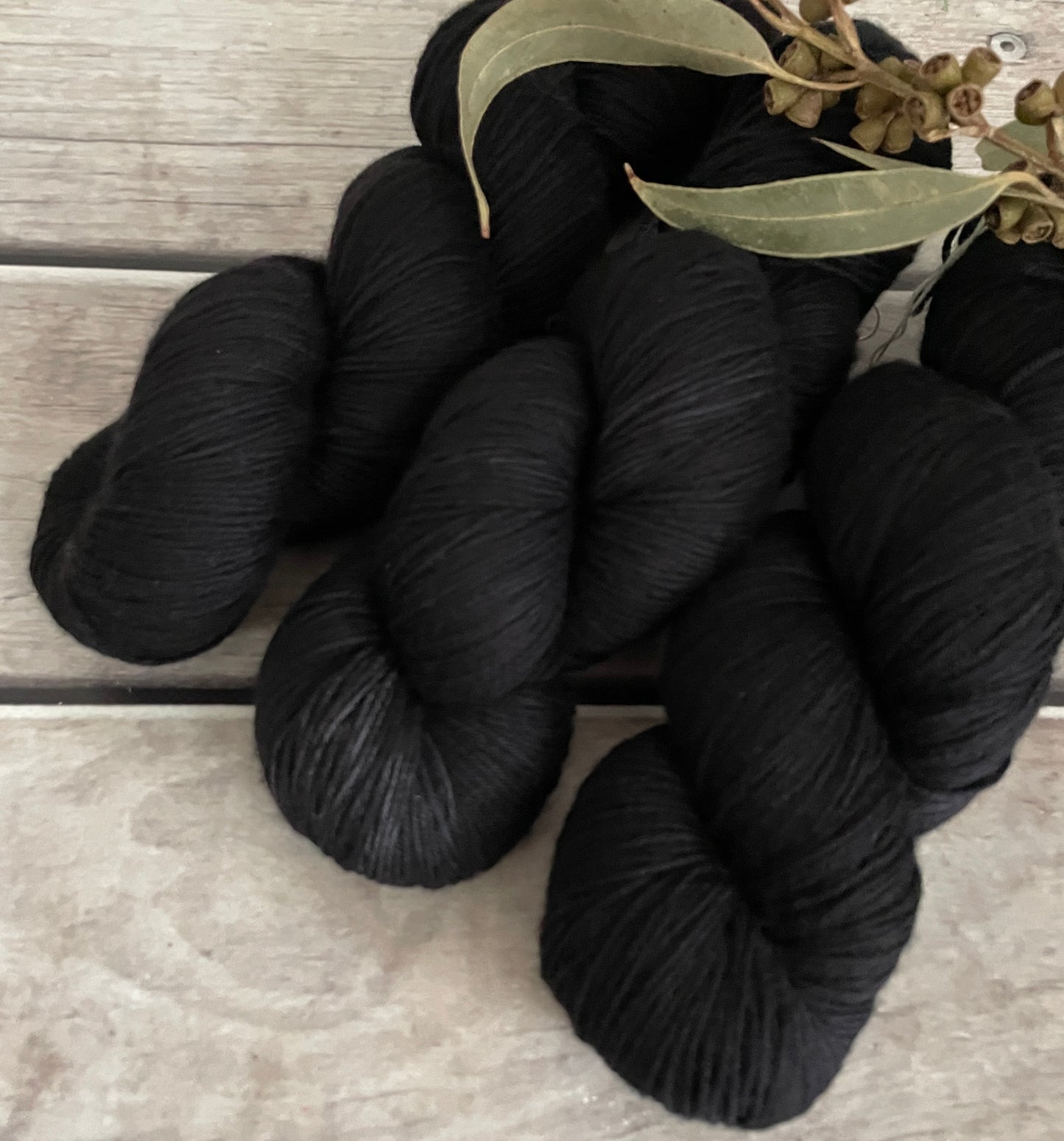 Roseate Emperor Moth #1 - Darjeeling sock yarn - 4 ply