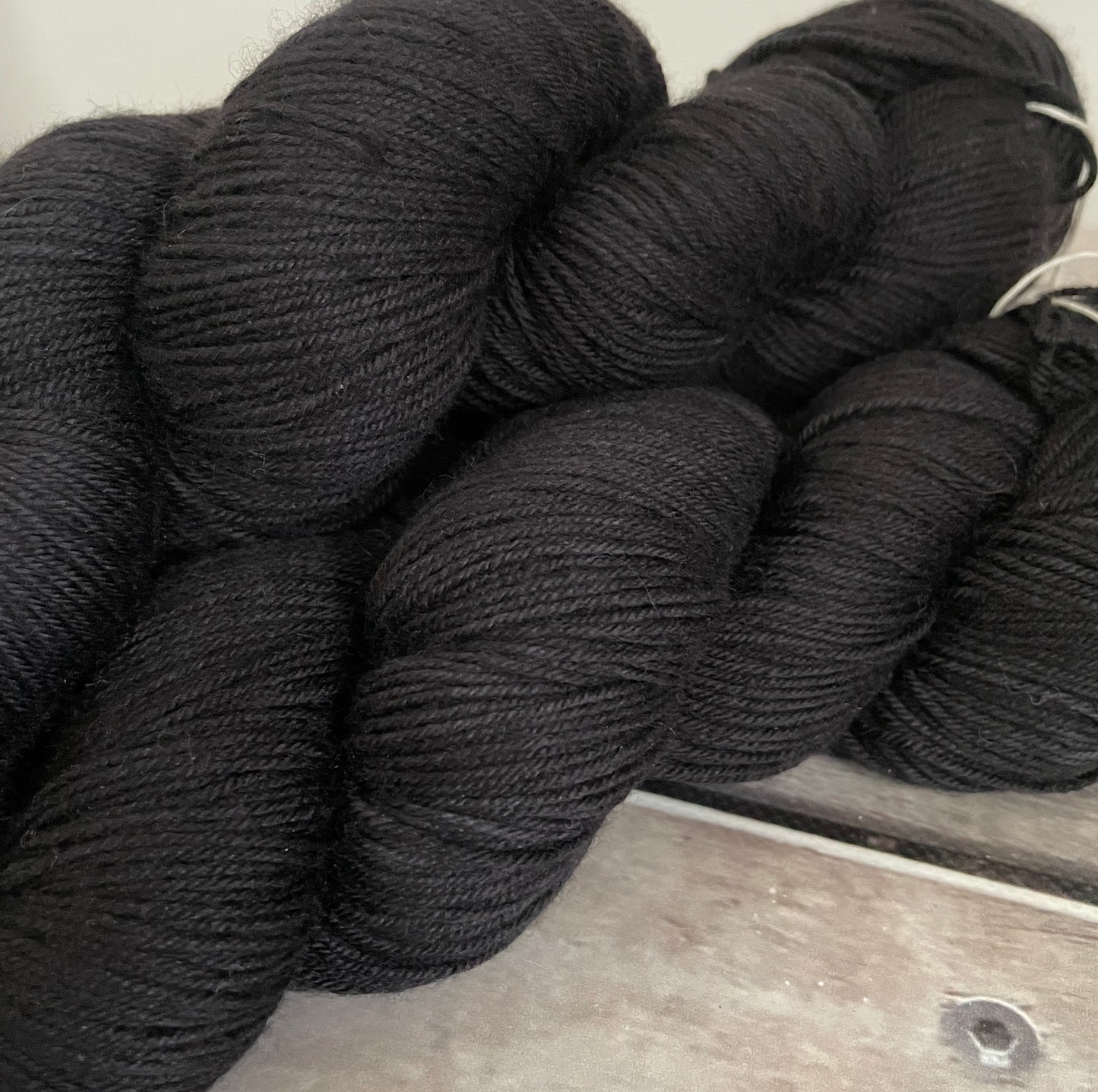 Roseate Emperor Moth #1 - Darjeeling sock yarn - 4 ply