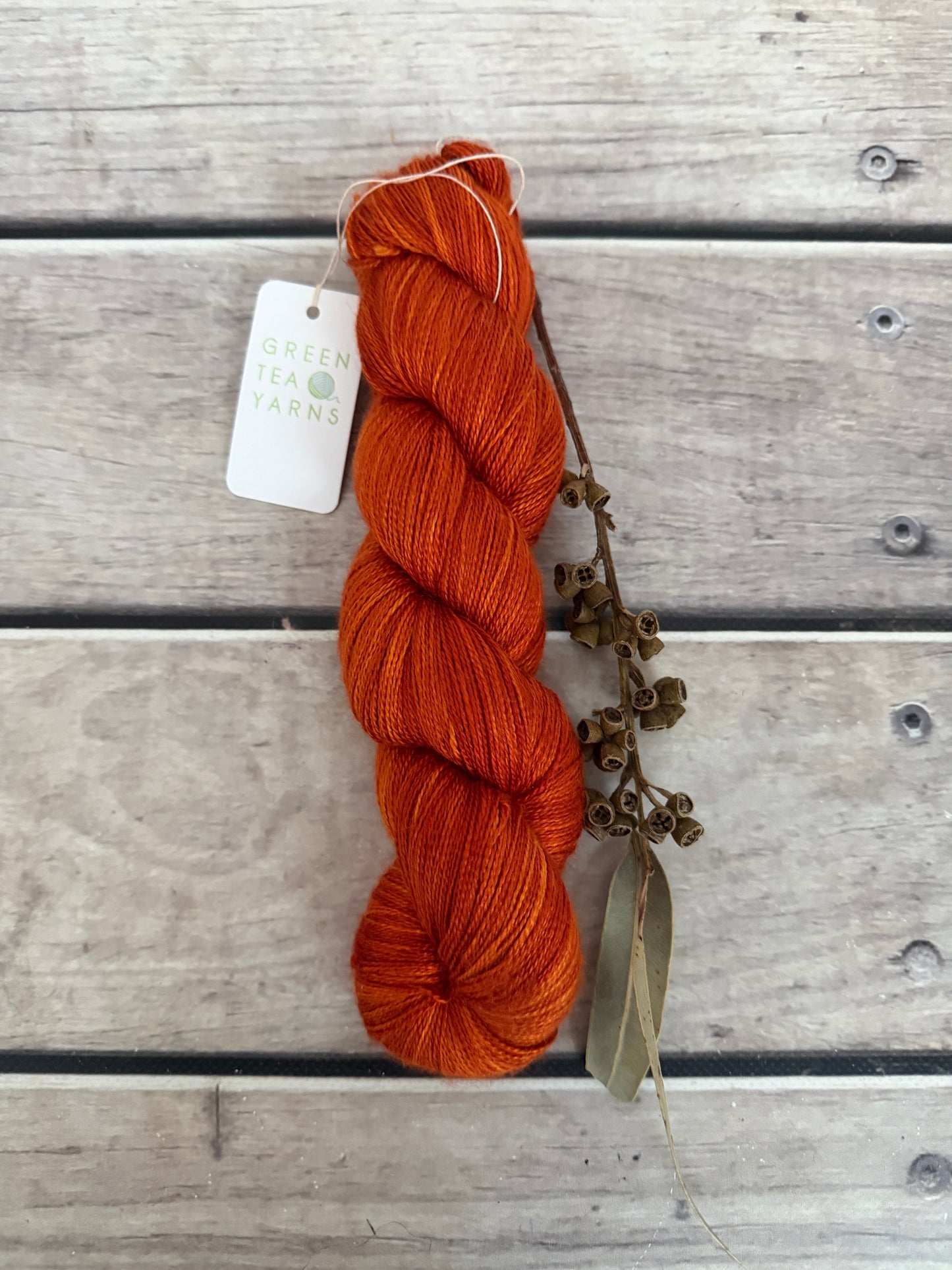 Tamarind Sunset - 2 Ply silk and alpaca - Echinacea
