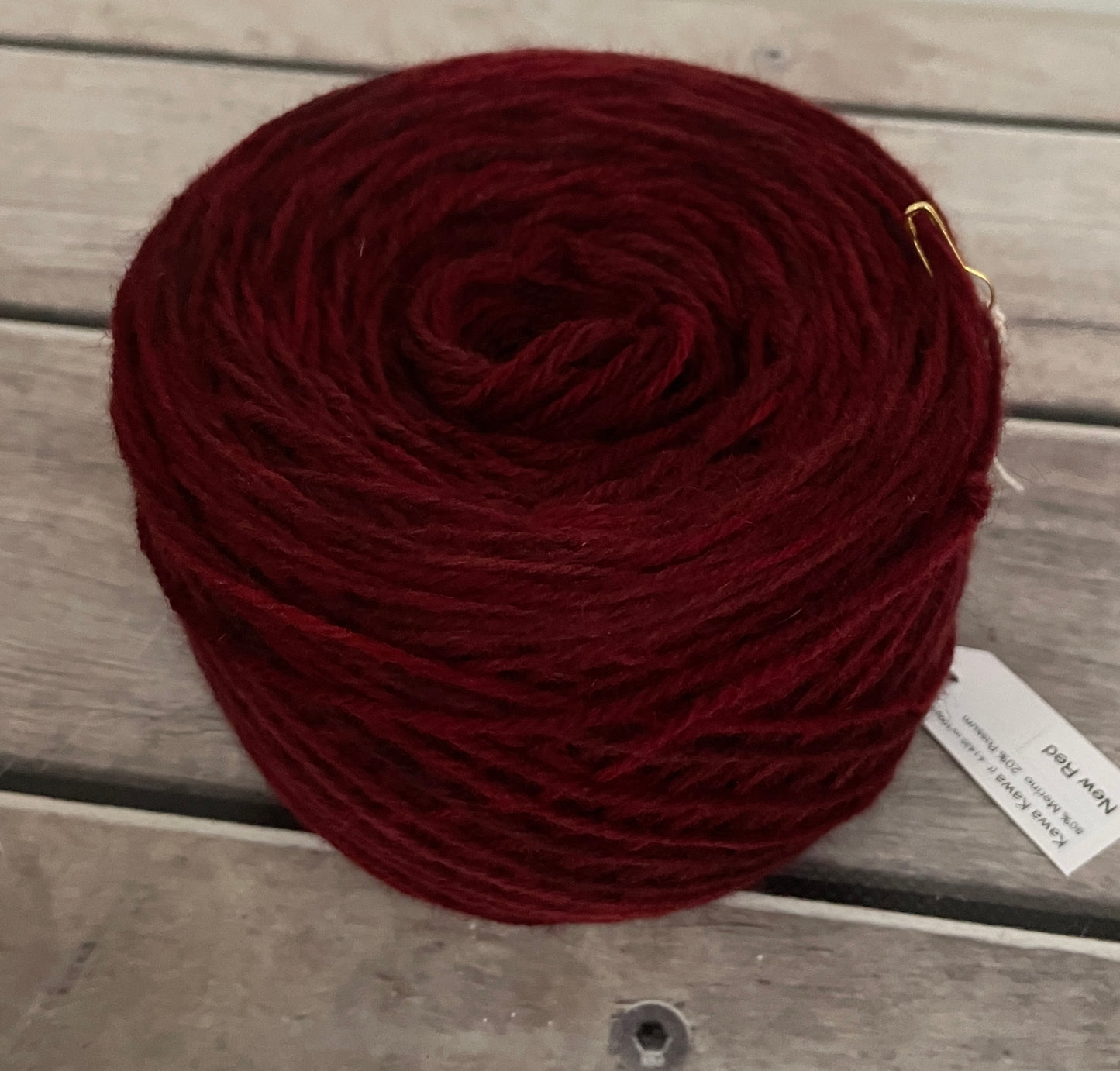 New Red - merino/possom - 4 ply - Kawa Kawa