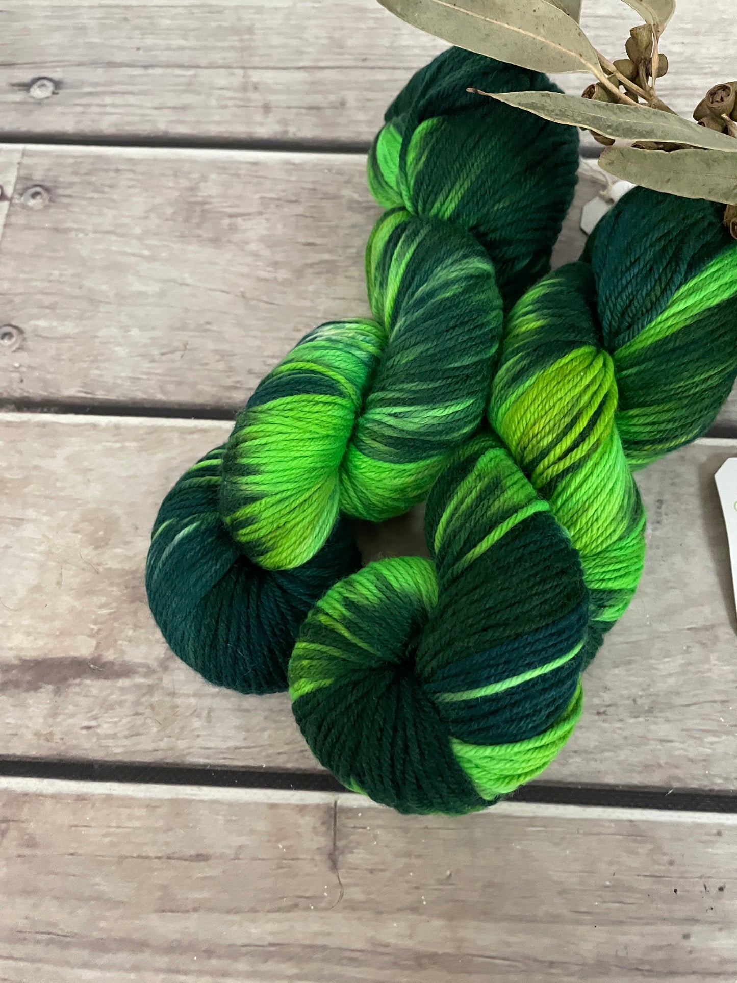 Pond Life - 8 ply merino and nylon sock yarn - Darjeeling DK