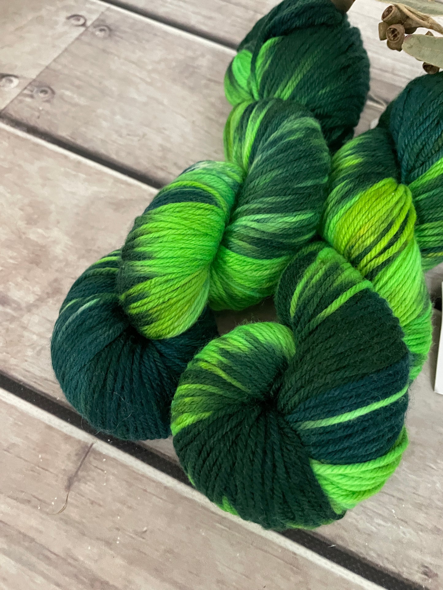 Pond Life - 8 ply merino and nylon sock yarn - Darjeeling DK